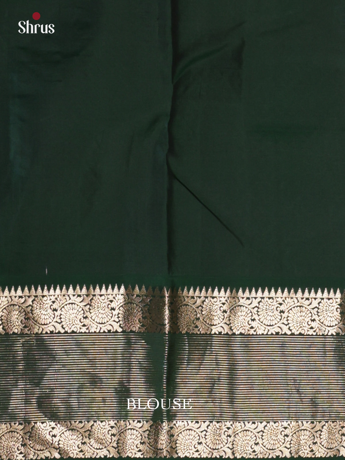 Radiant Pink Wedding Pattu Saree With Golden Buttas & Green Rettaipet Border