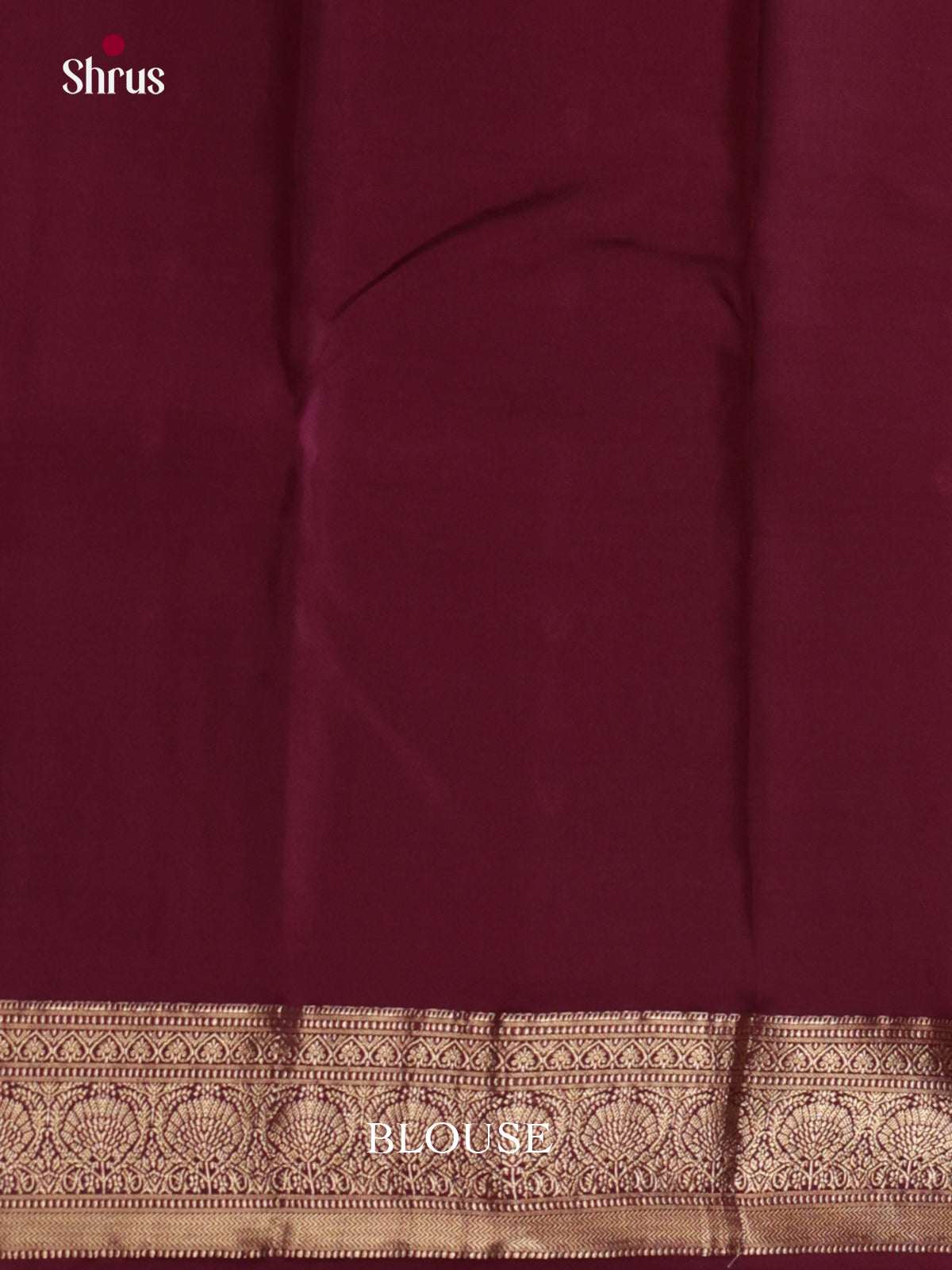 Regal Magenta Kanjivaram Silk Saree With Zari Buttas & Brocade Pallu