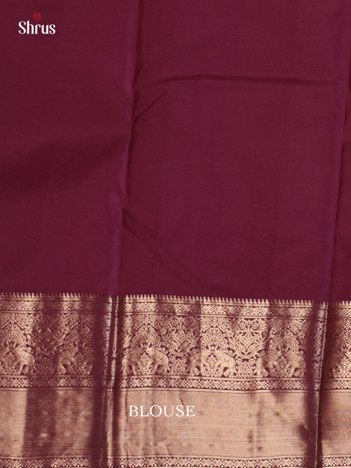 DLS16068 - Kanchipuram Butta design Saree - Shop on Shrus.com