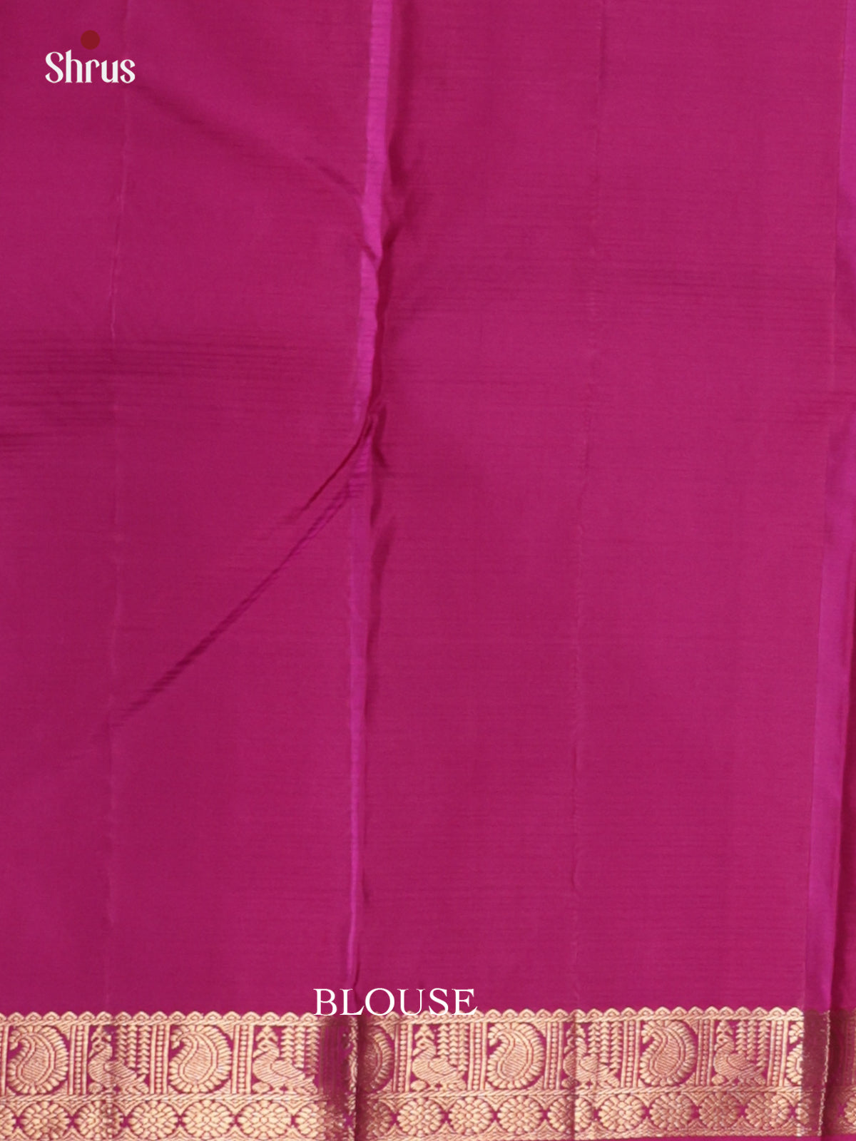 Olive Green Wedding Saree With Floral Buttas & Pink Brocade Pallu