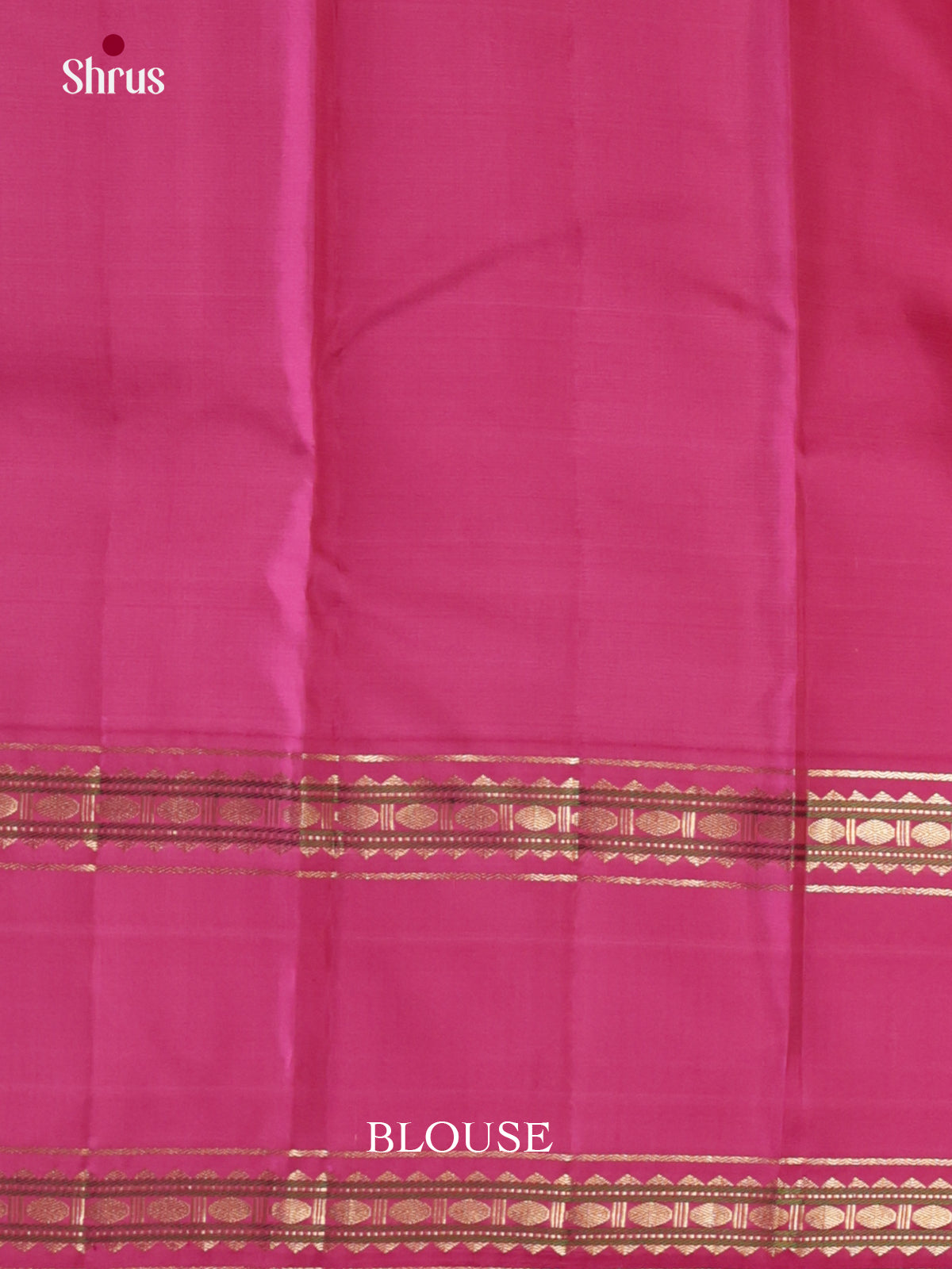 Pretty Light Pink Wedding Silk Saree with Dark Pink Rettaipet Border