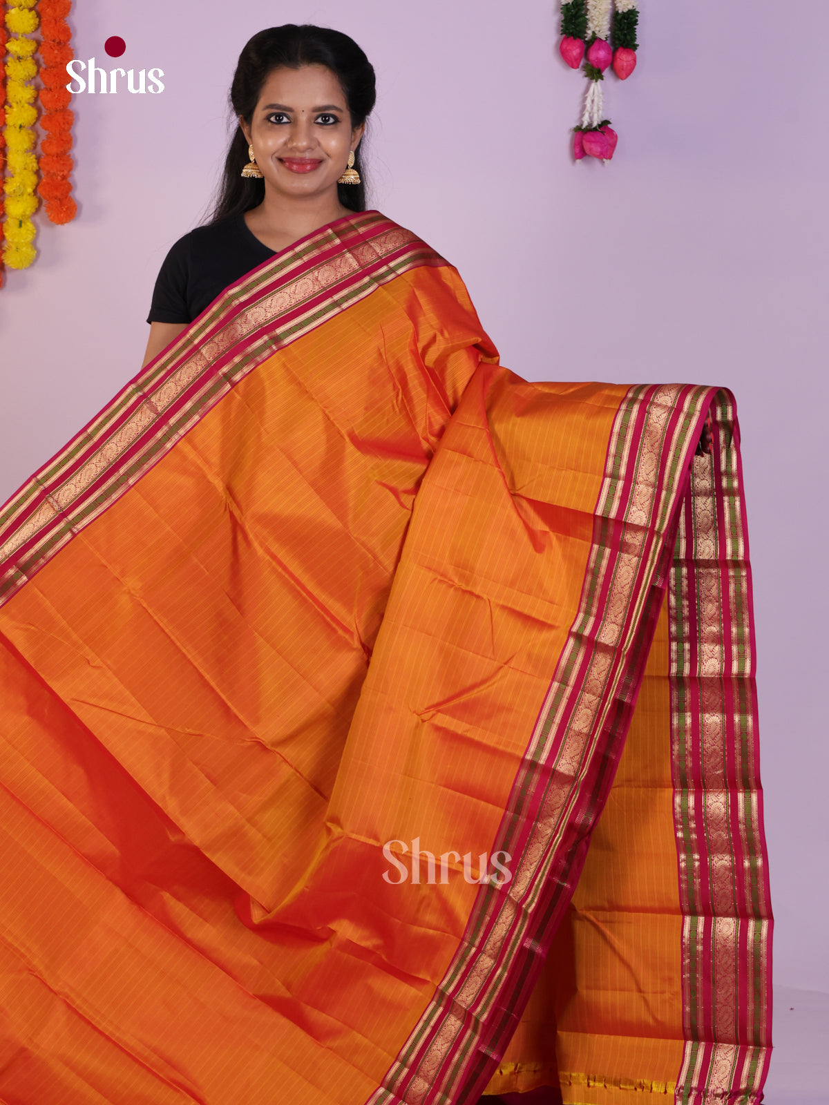 DLS16143 - Kanchipuram silk (HR) Saree - Shop on Shrus.com