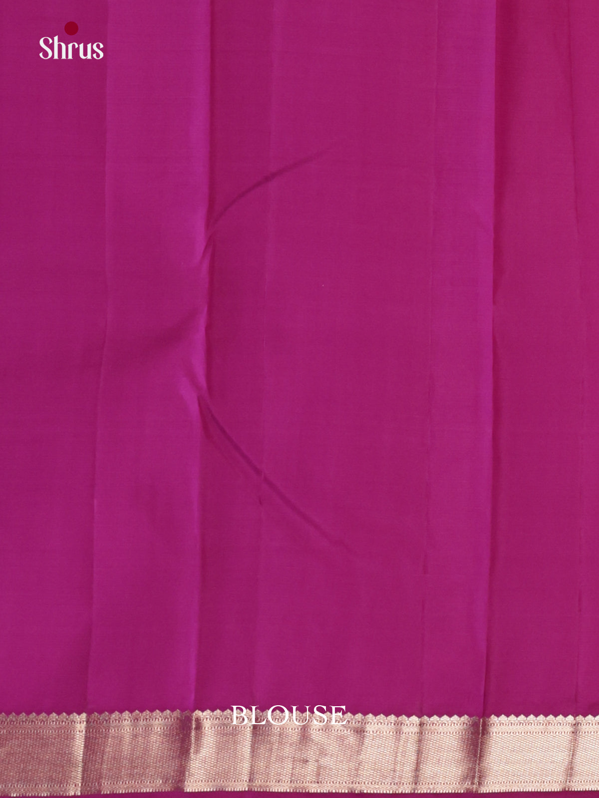 Orange Golden Silk Saree With Floral Buttas & Purple Border