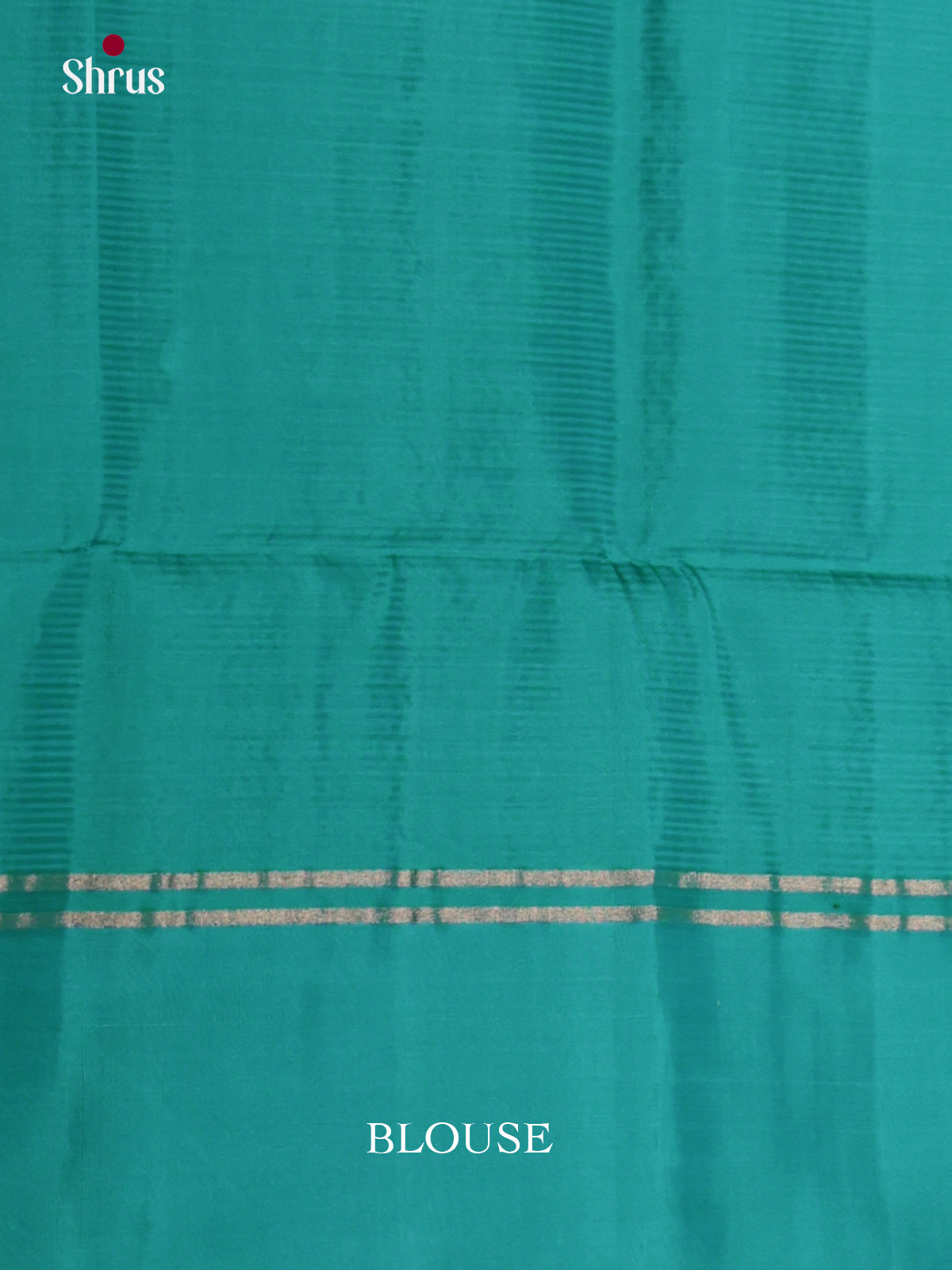 Charming Light Green & Teal  Soft Silk Saree with zari stripes & brocade pallu - Shop on Shrus.com