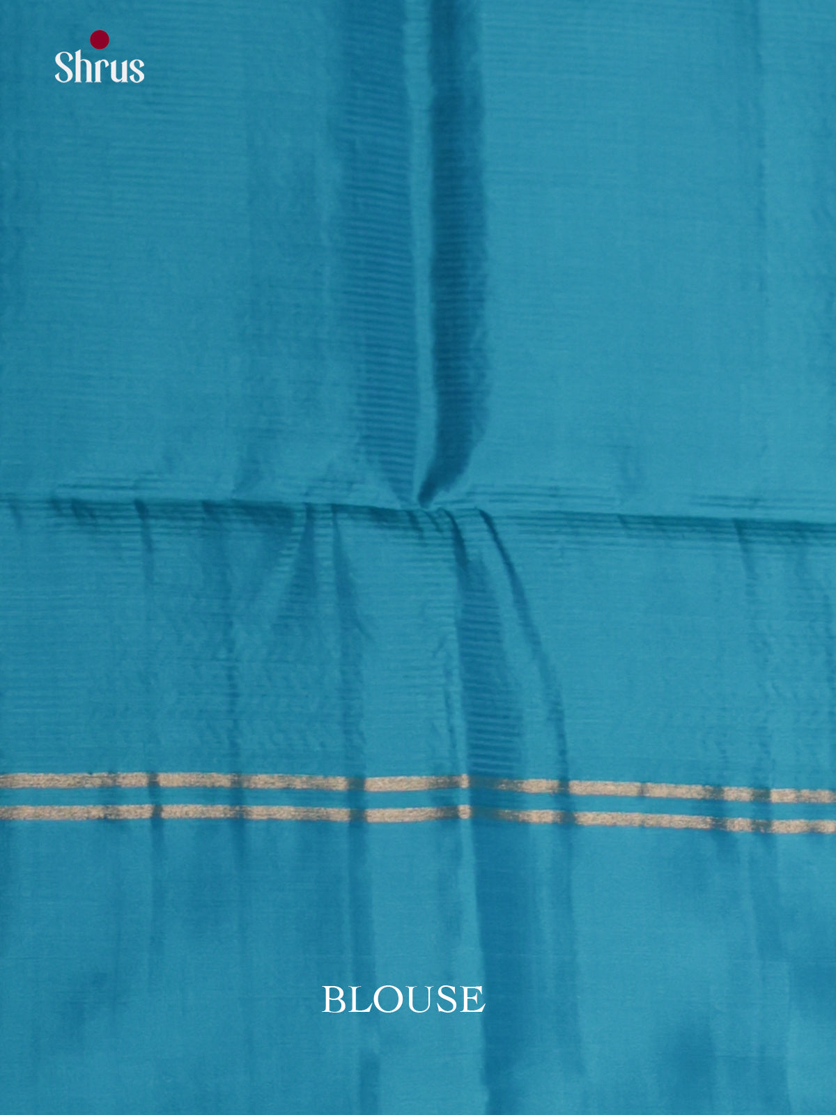 Lustrous Violet & Blue Soft Silk Saree with zari stripes & Brocade pallu