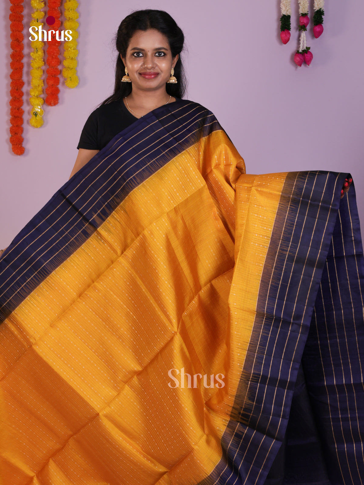 DLS16210 - Soft Silk (HR) Saree - Shop on Shrus.com