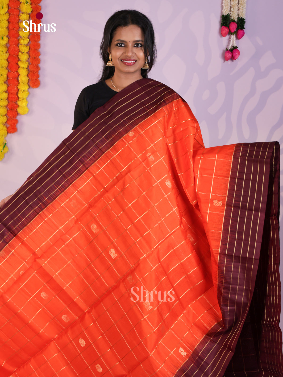 DLS16217 - Soft Silk (HR) Saree - Shop on Shrus.com