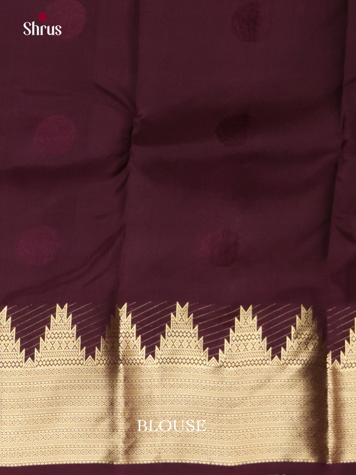 DLS16296 - Kanchipuram Butta design Saree - Shop on Shrus.com