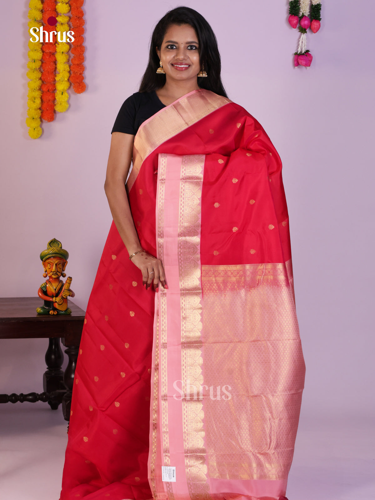 DLS16306 - Kanchipuram Korvai Butta Saree