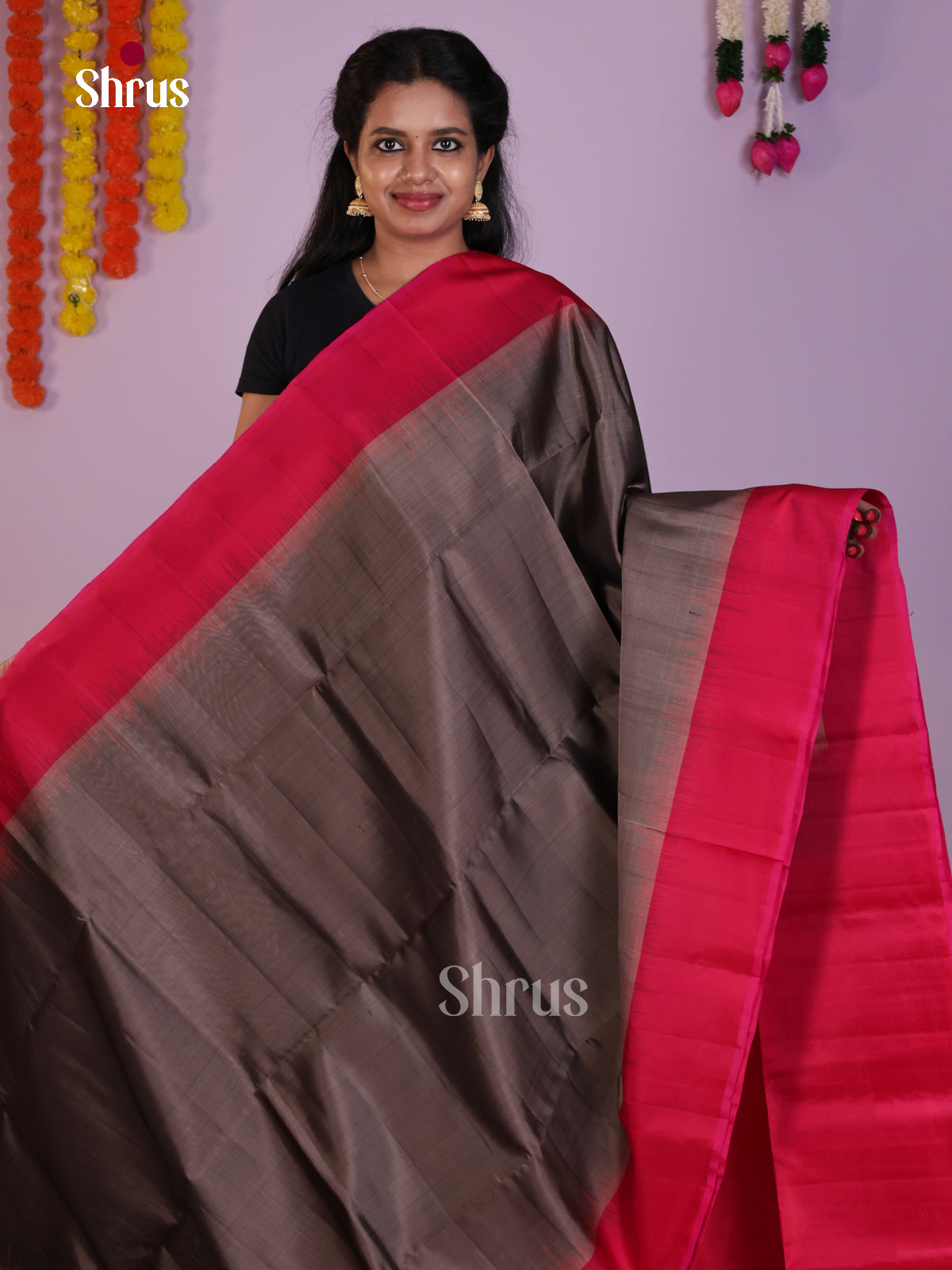 DLS17007 - Soft Silk (LR) Saree - Shop on Shrus.com
