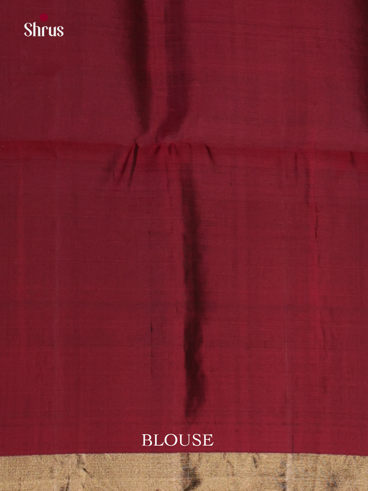 Regal Blue & Maroon Soft Silk Saree with zari buttas & floral motifs border - Shop on Shrus.com