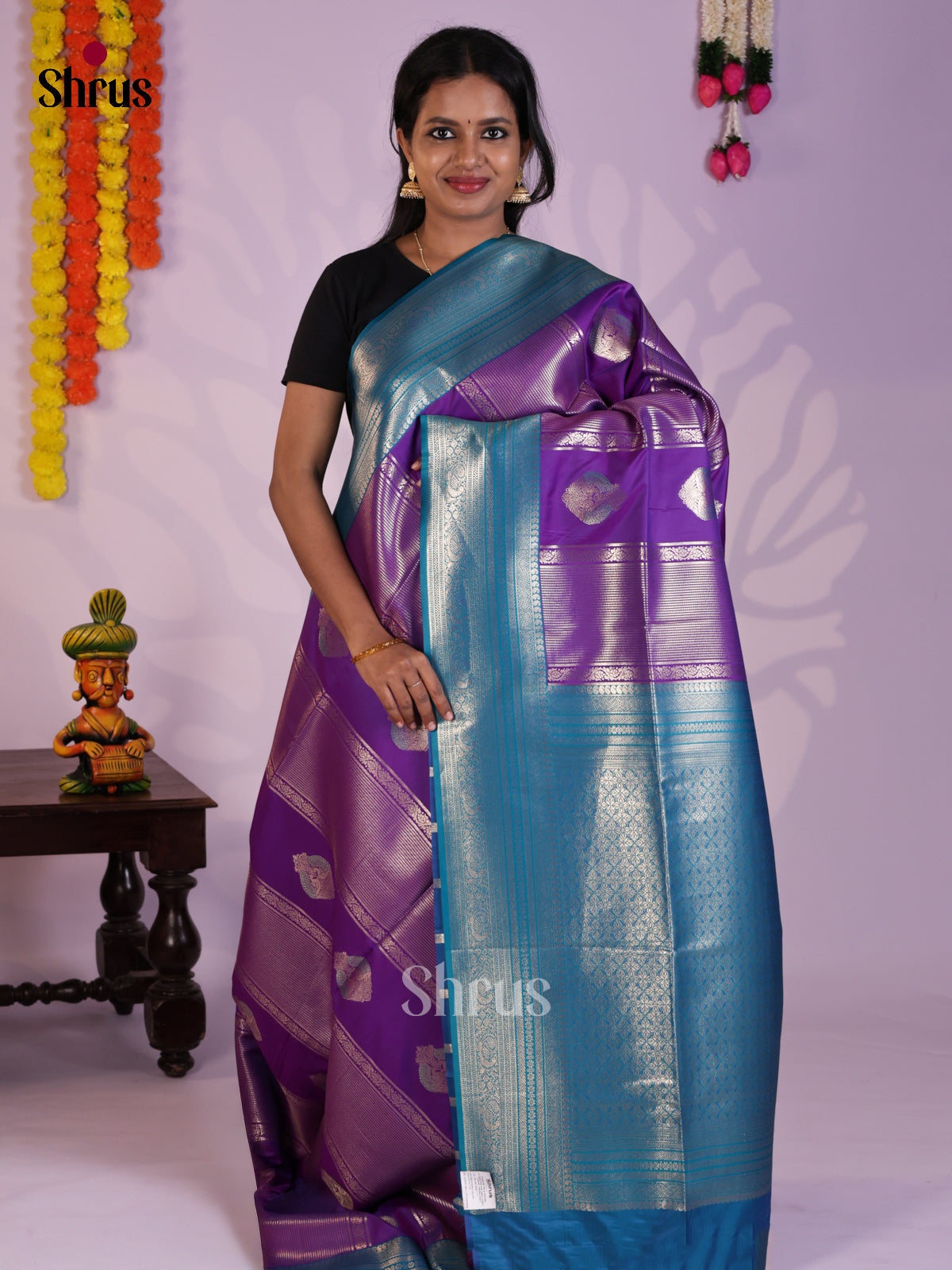 DLS18003 - Semi Softsilk Saree
