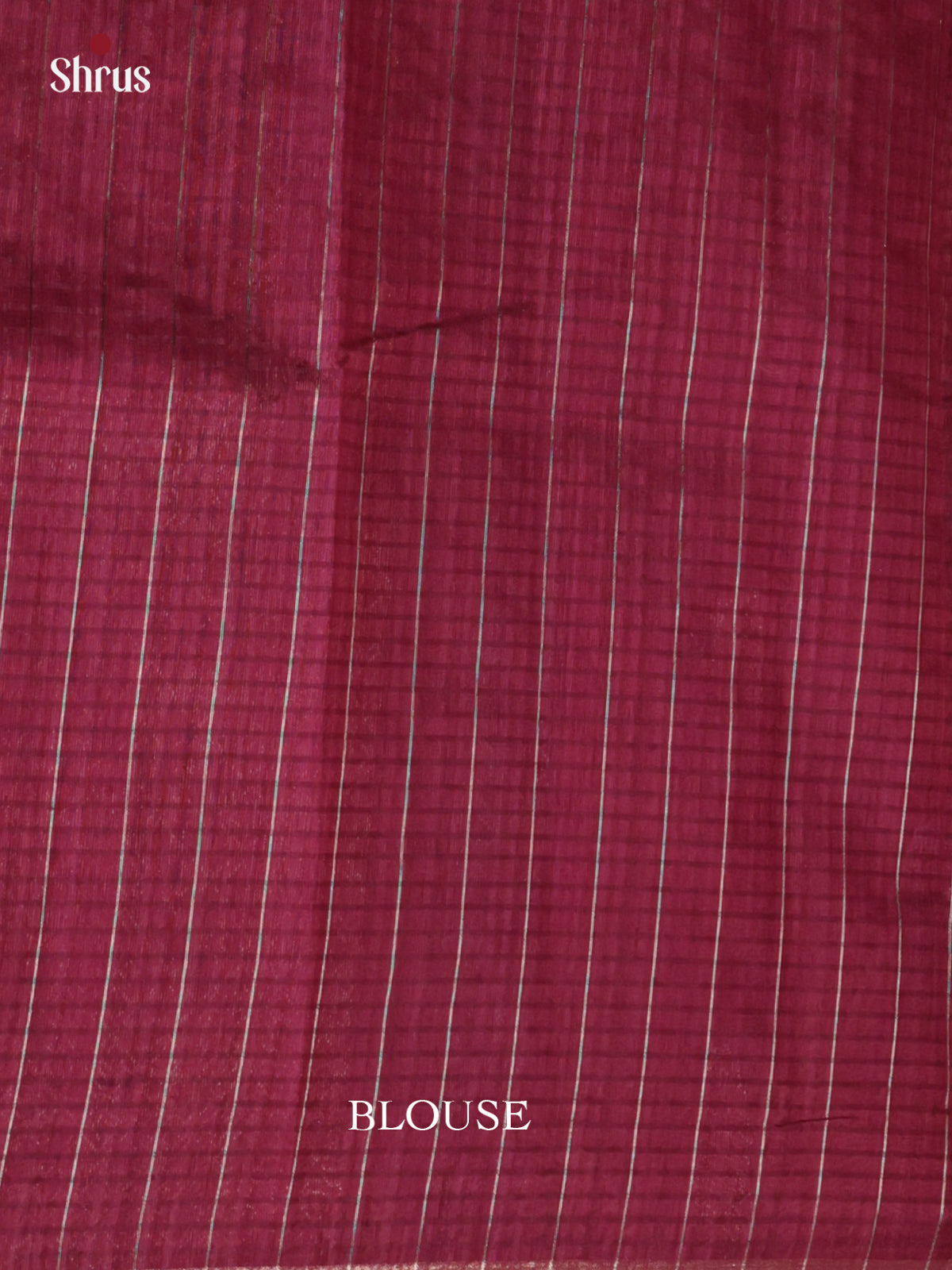 Maroon  - Semi Jute Saree- DLS18067