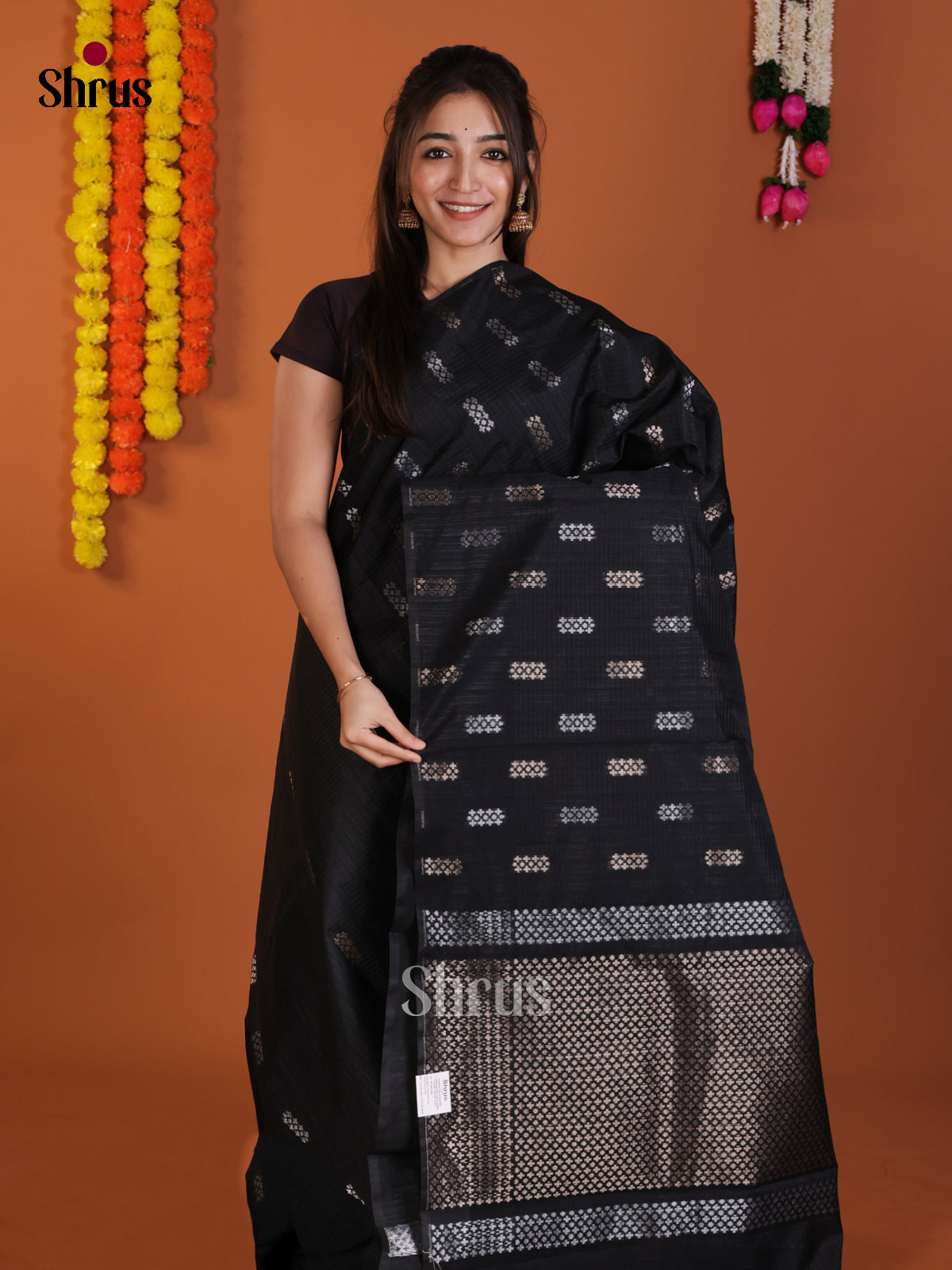 DLS18078 - Semi Jute Saree - Shop on Shrus.com