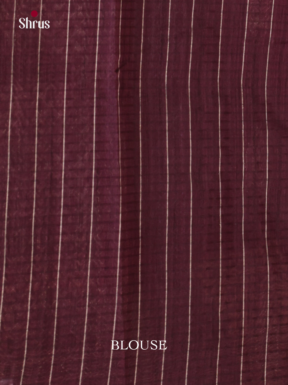 Maroon - Semi Jute Saree - DLS18102 - Shop on Shrus.com