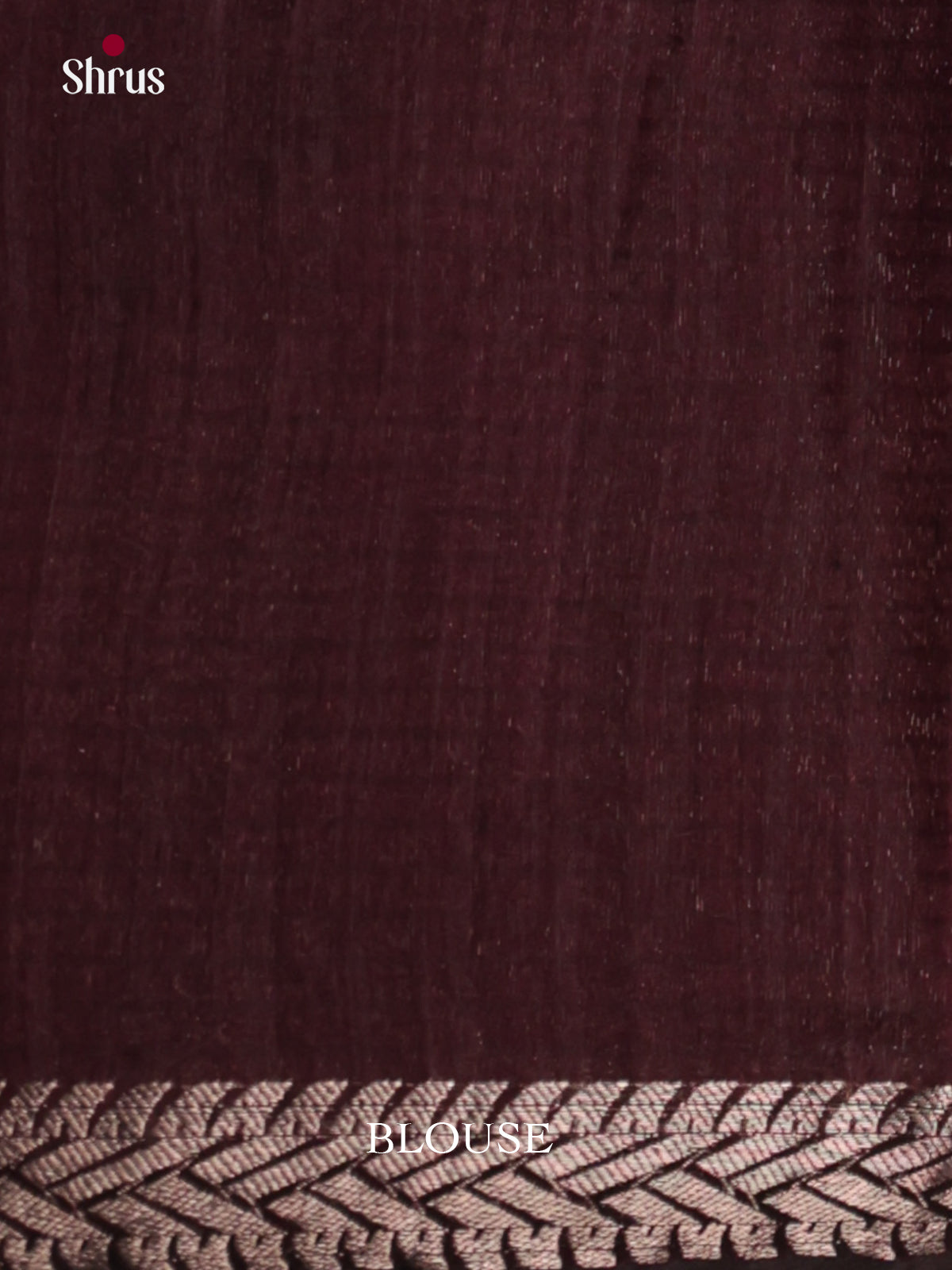 Maroon  - Semi Jute Saree-DLS18116