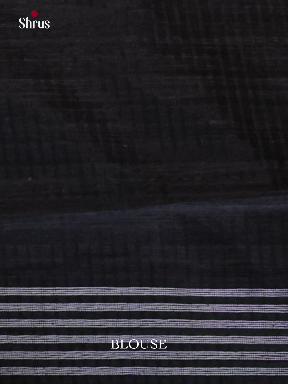 Black - Semi Jute Saree- DLS19025