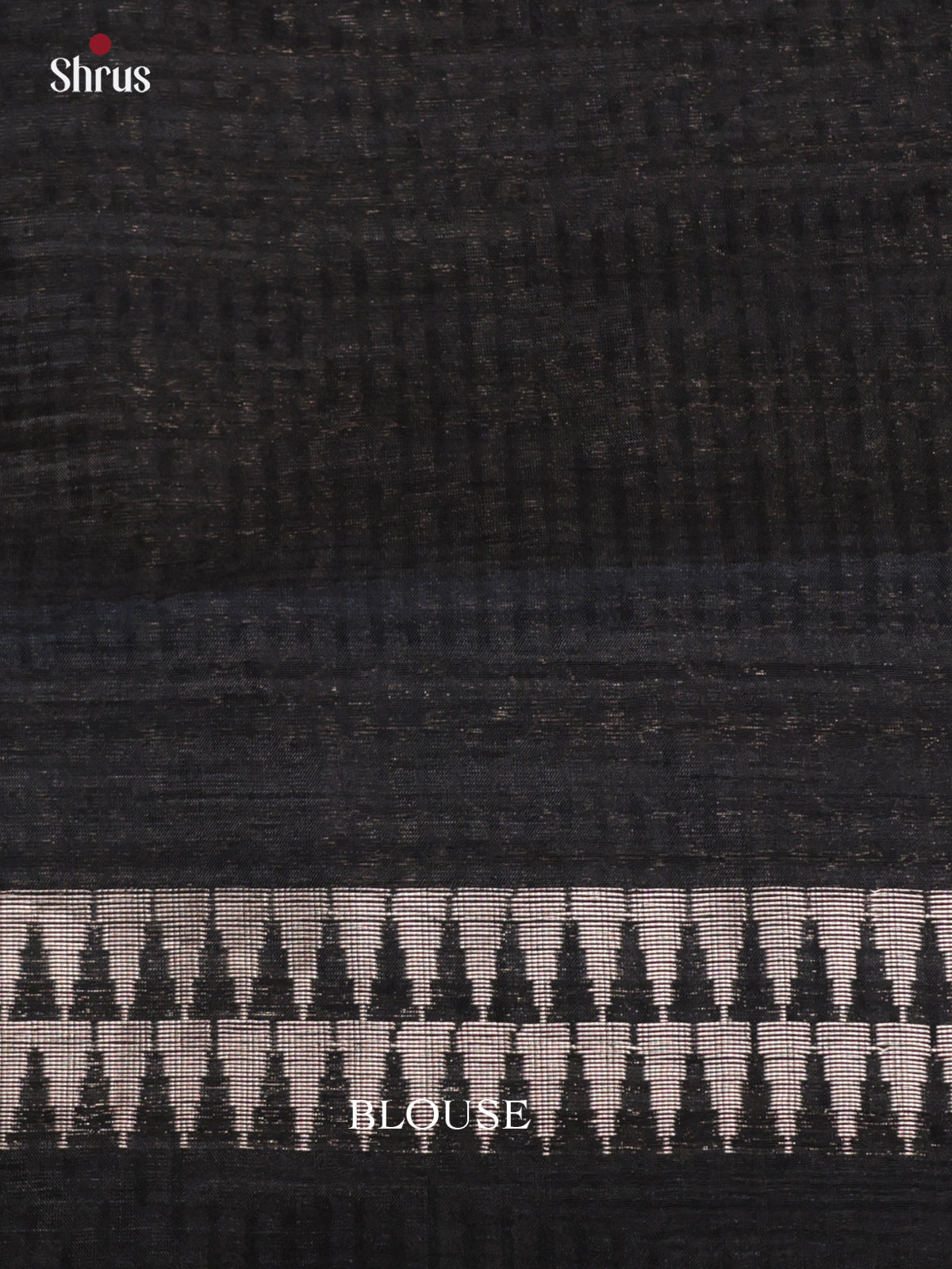 Black - Semi Jute Saree -DLS19039 - Shop on Shrus.com