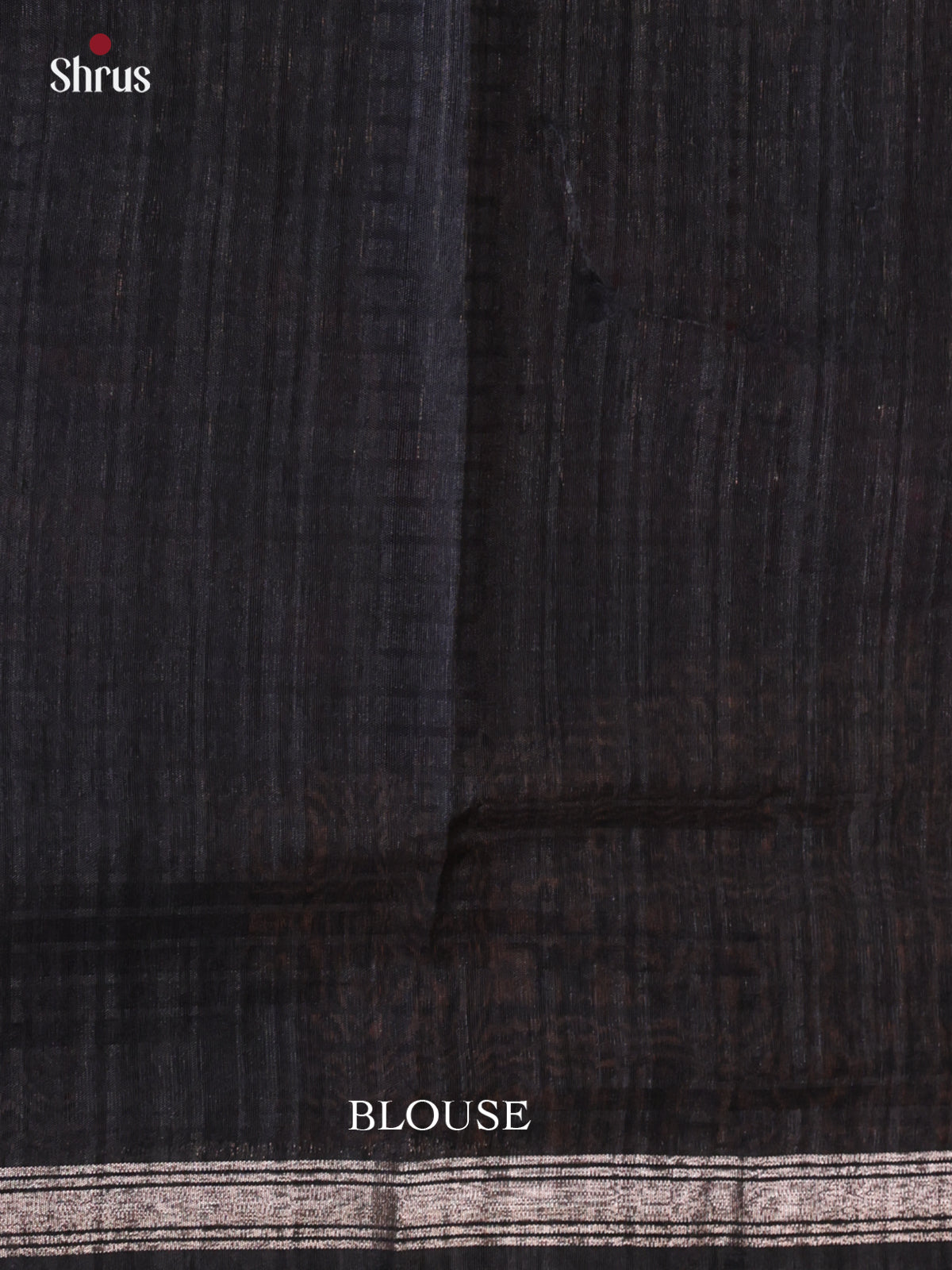 Black - Semi Jute Saree -DLS19047 - Shop on Shrus.com