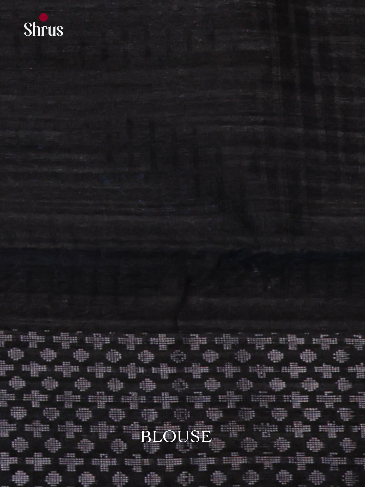 Black - Semi Jute Saree- DLS19050