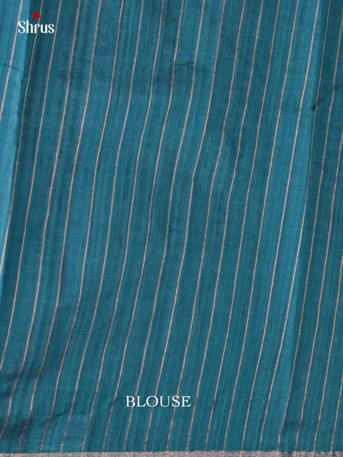 Blue - Semi Jute Saree- DLS19141