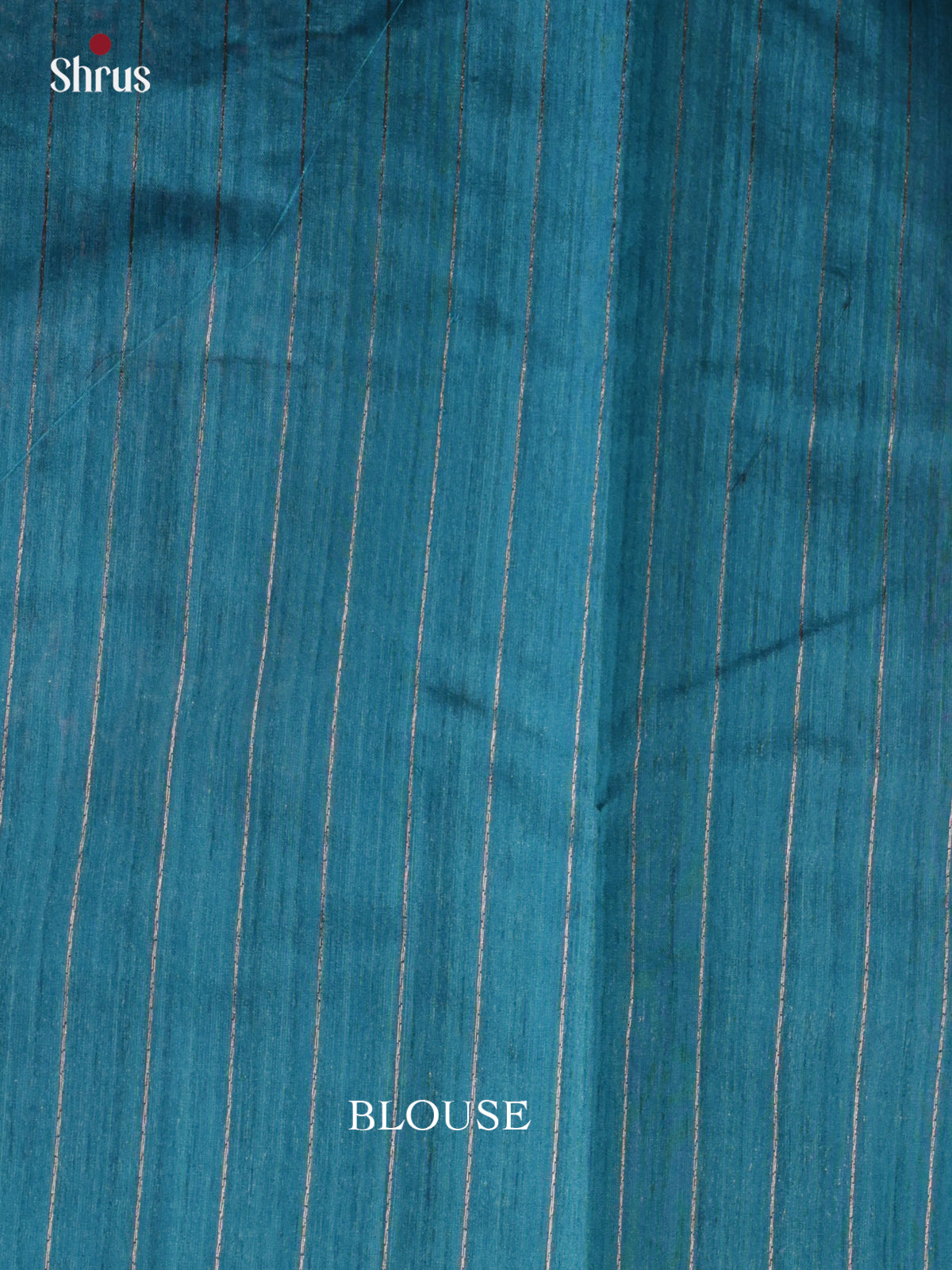 Blue - Semi Jute Saree - DLS19156 - Shop on Shrus.com