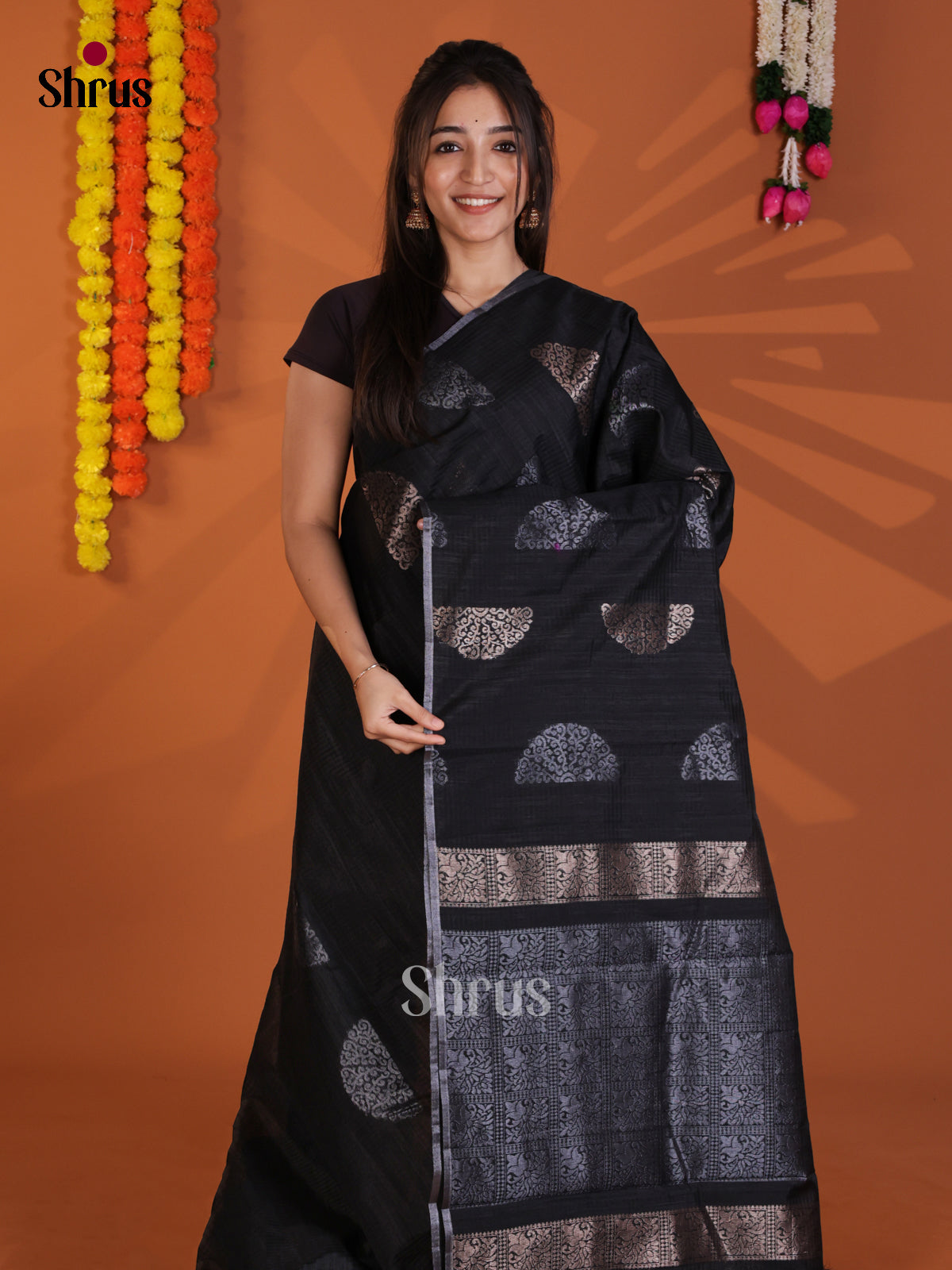 DLS19187 - Semi Jute Saree