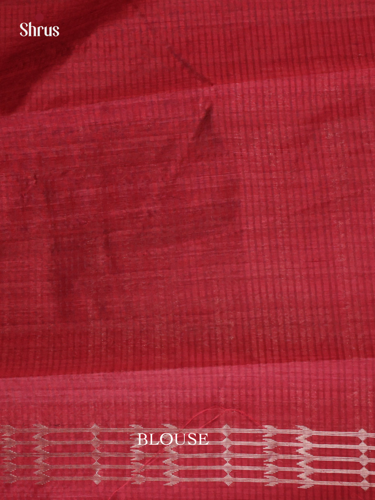 Maroon  - Semi Jute Saree- DLS19189