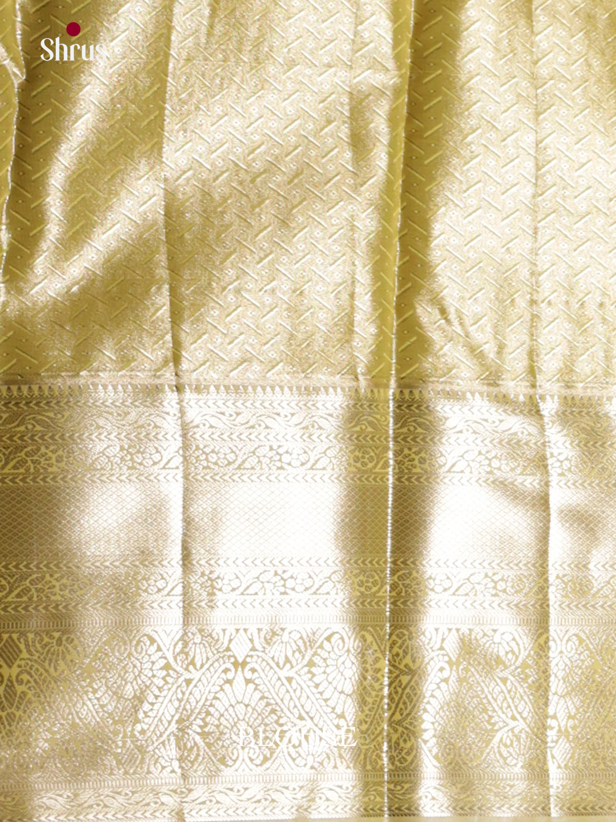 Light Green - Kanchipuram-halfpure Saree- DLS19228 - Shop on Shrus.com