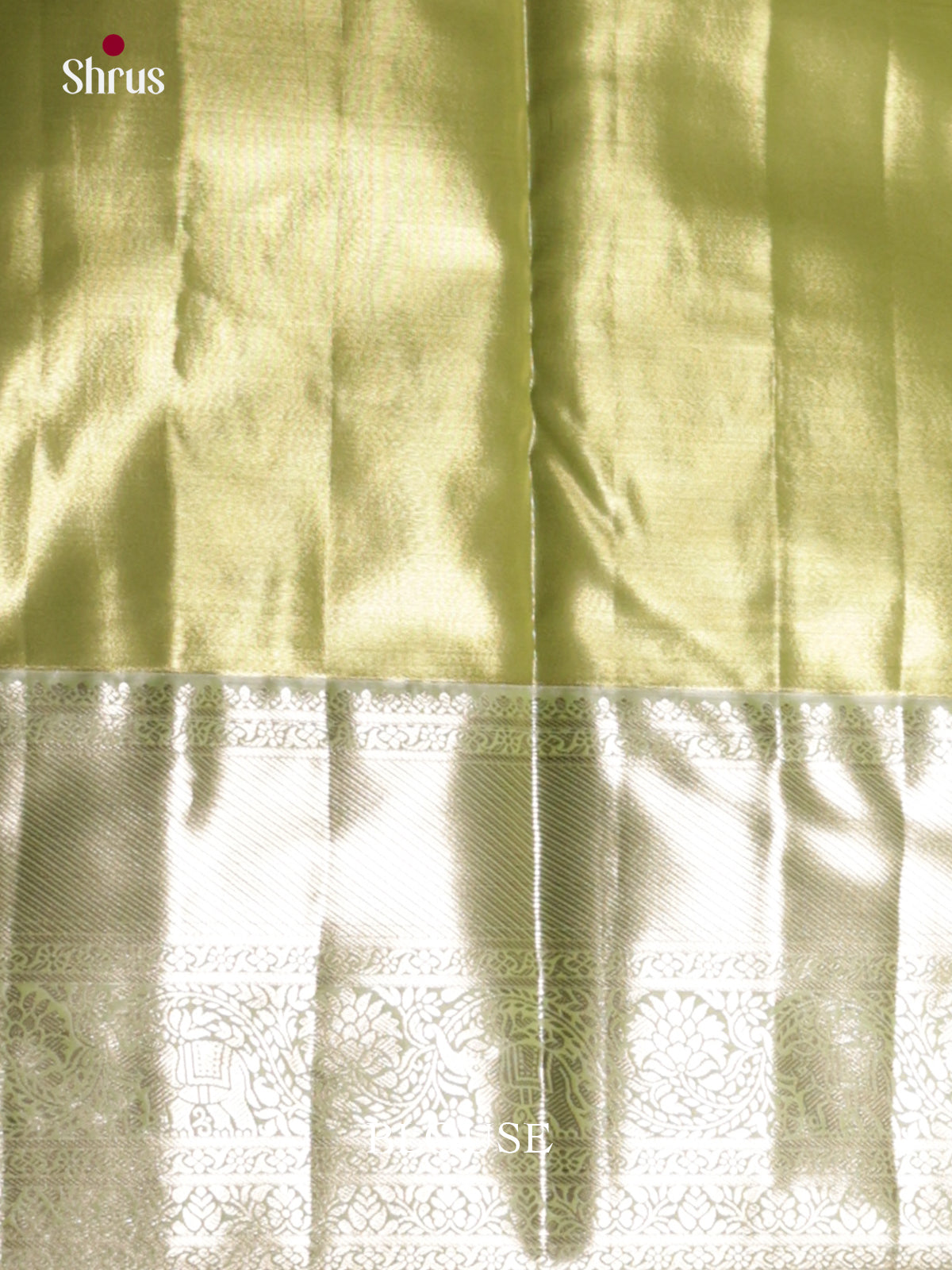 Light Green - DLS19242 - Kanchipuram-halfpure Saree - Shop on Shrus.com