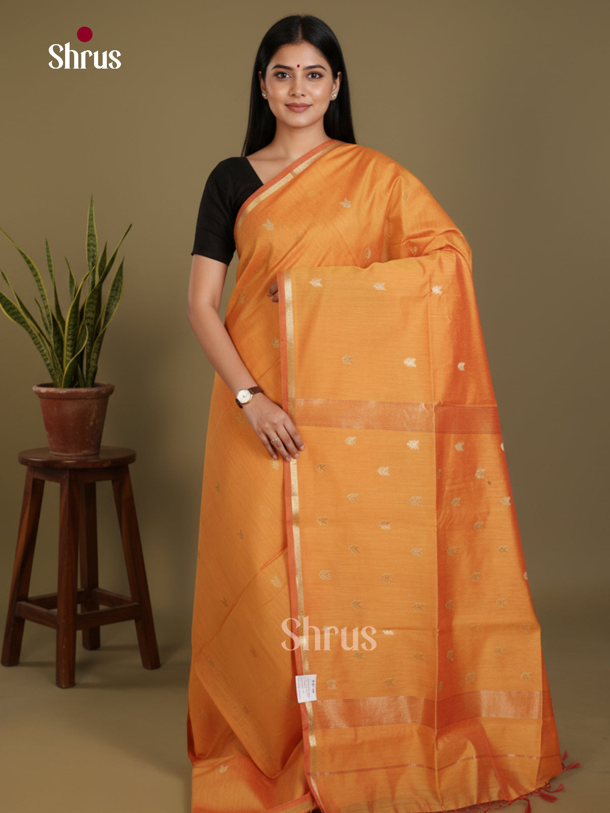 Orange - Art Maheshwari  Saree