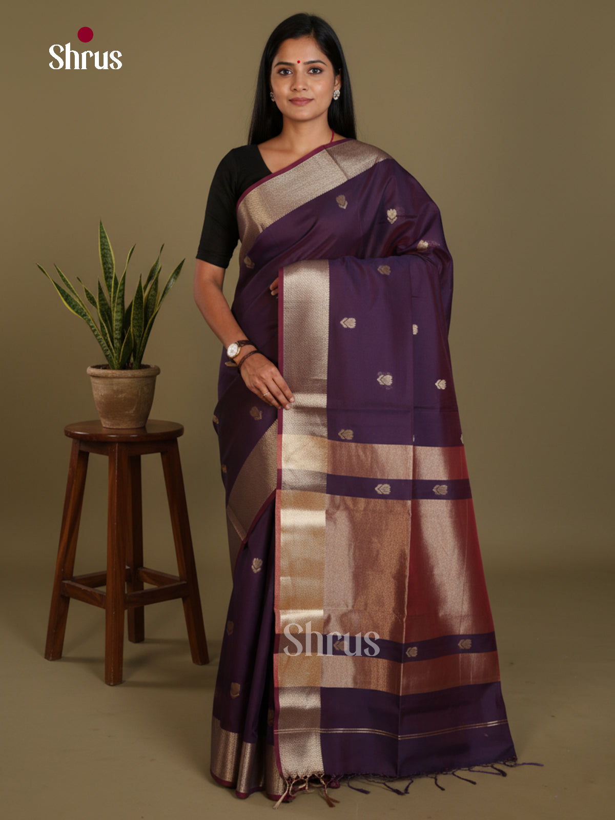 Violet - Art Maheshwari  Saree