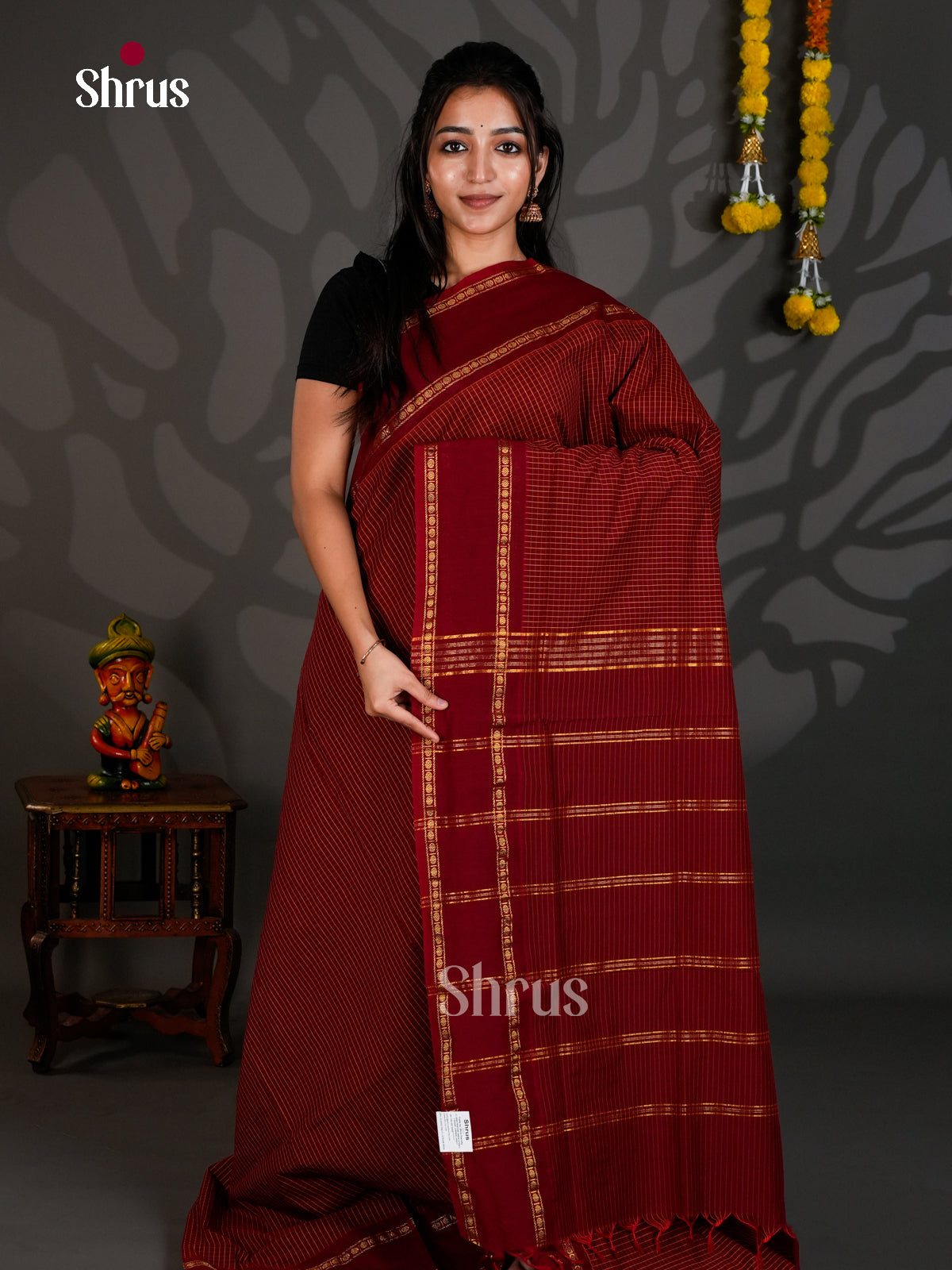 DLS26001 - Kalyani Cotton Saree - Shop on Shrus.com