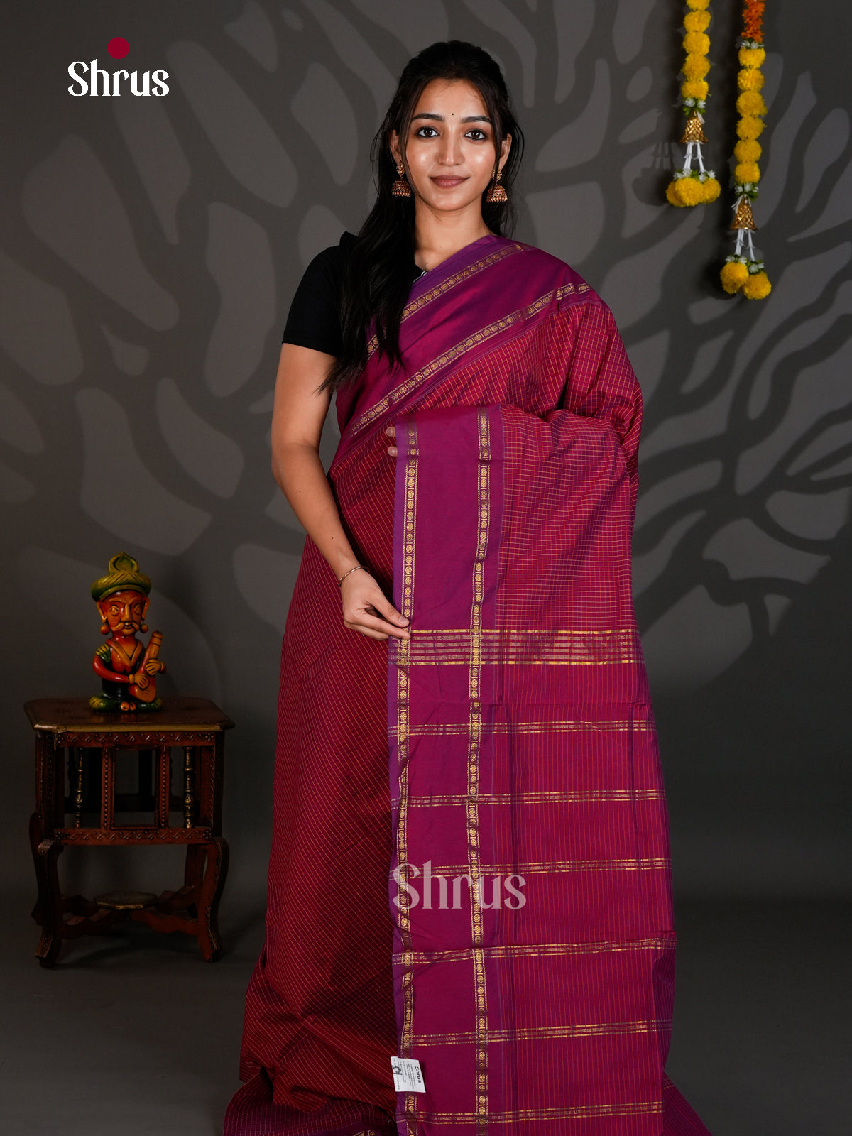 DLS26002 - Kalyani Cotton Saree - Shop on Shrus.com