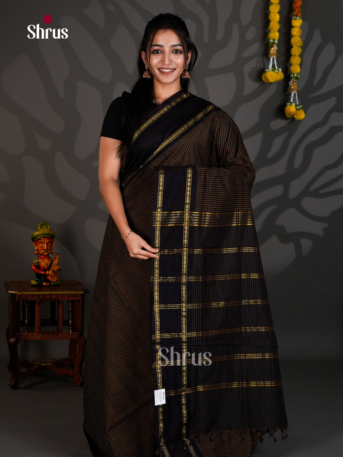 DLS26006 - Kalyani Cotton Saree - Shop on Shrus.com