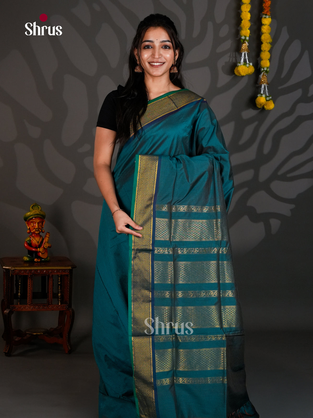 DLS26010 - Kalyani Cotton Saree - Shop on Shrus.com