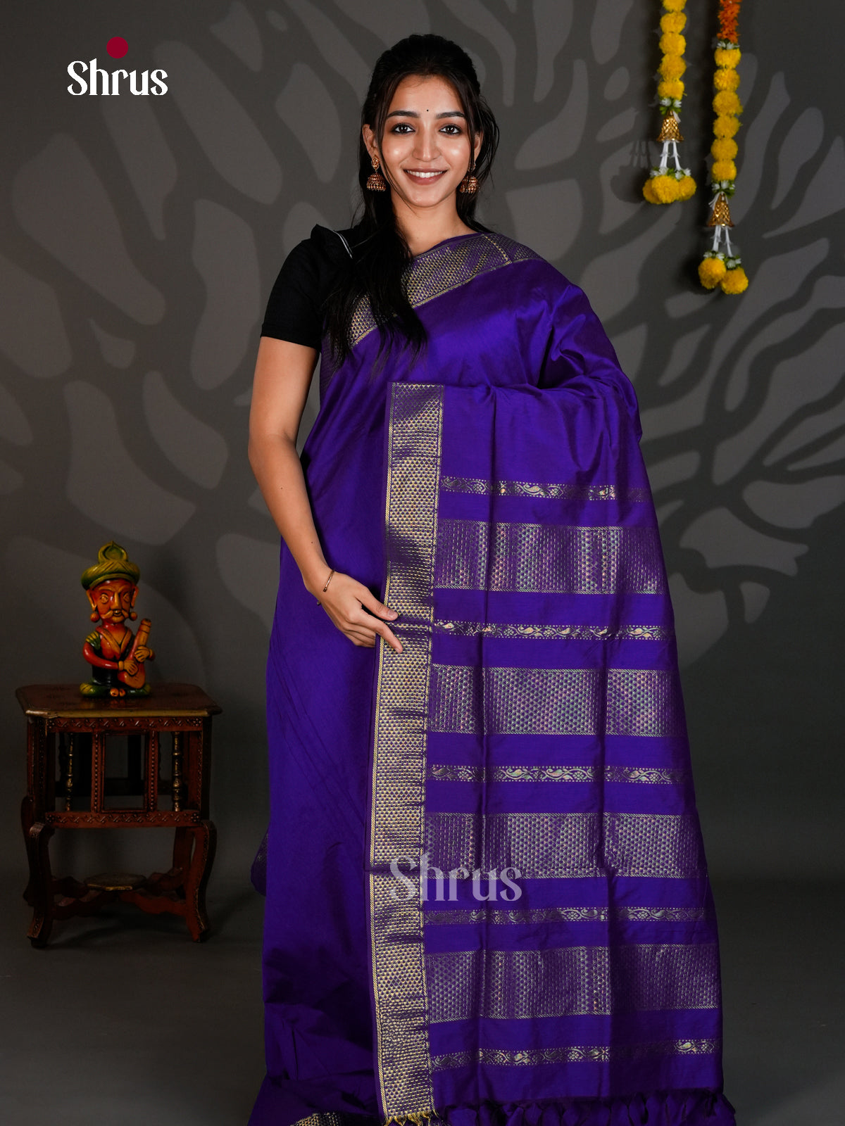 DLS26022 - Kalyani Cotton Saree - Shop on Shrus.com