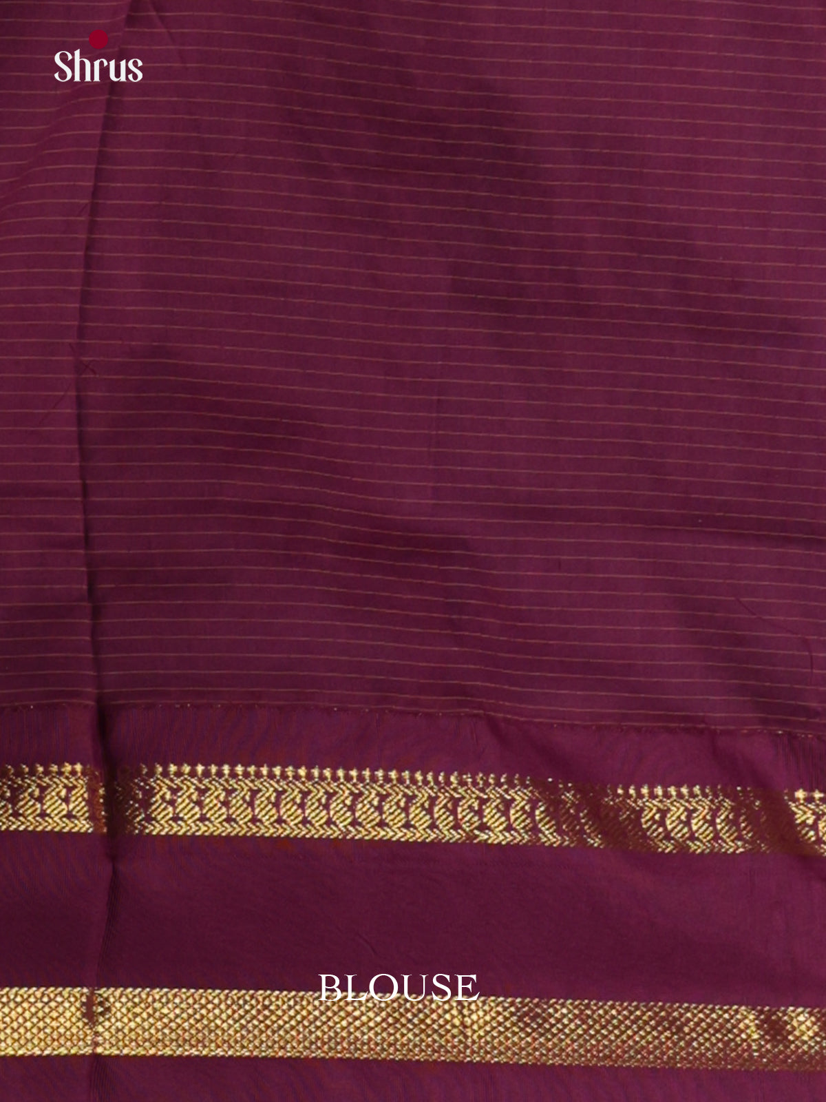 Blue & Purple - Kalyani Cotton Saree - Shop on Shrus.com