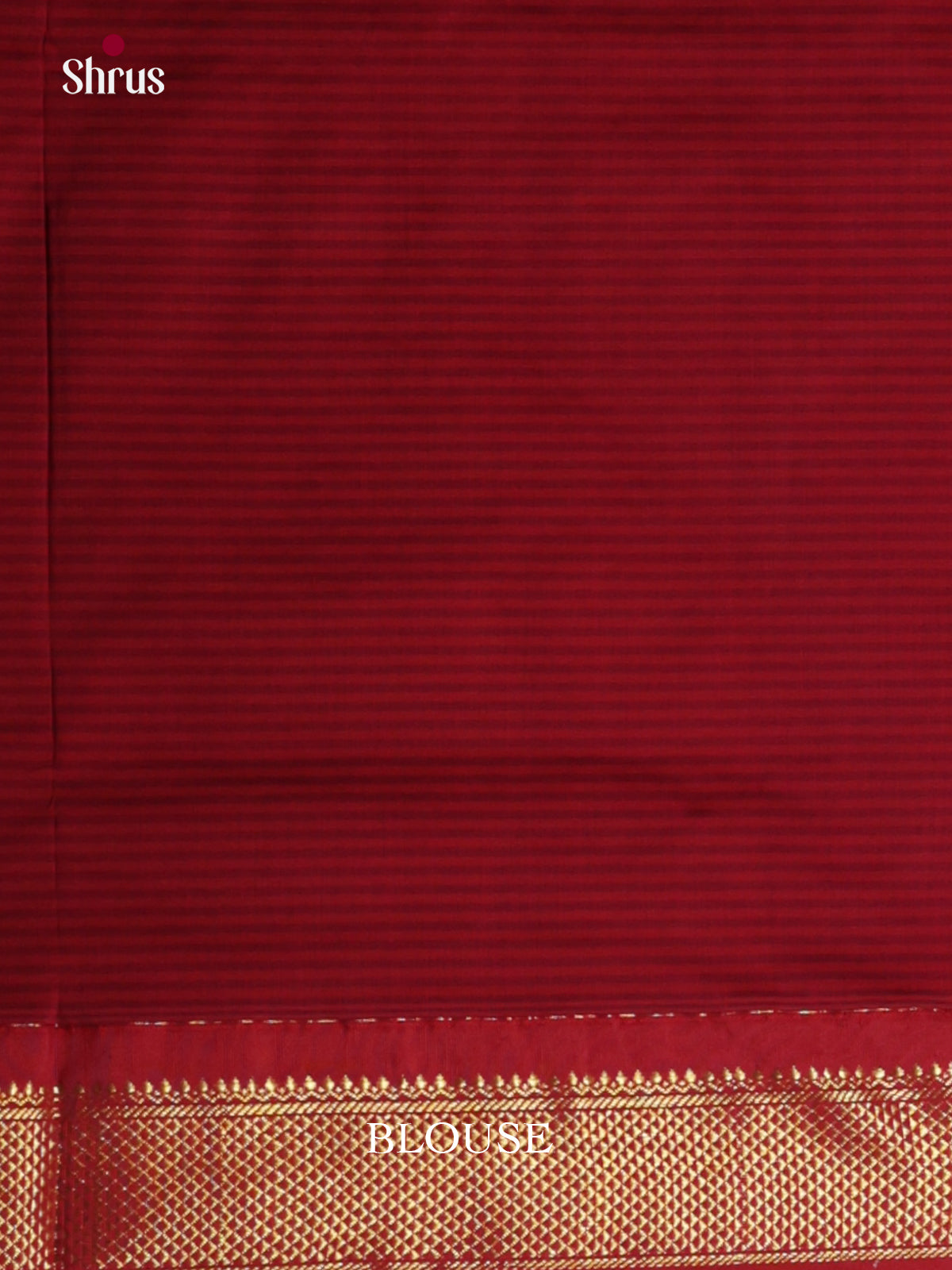 Honey & Maroon- Kalyani Cotton Saree - Shop on Shrus.com