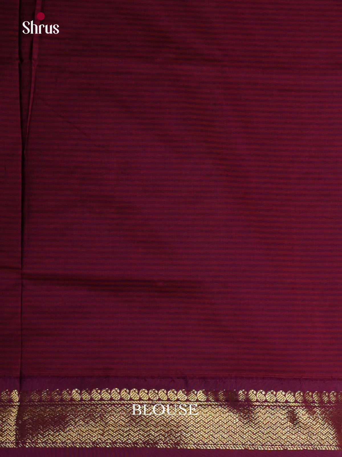 Green & Maroon - Kalyani Cotton Saree
