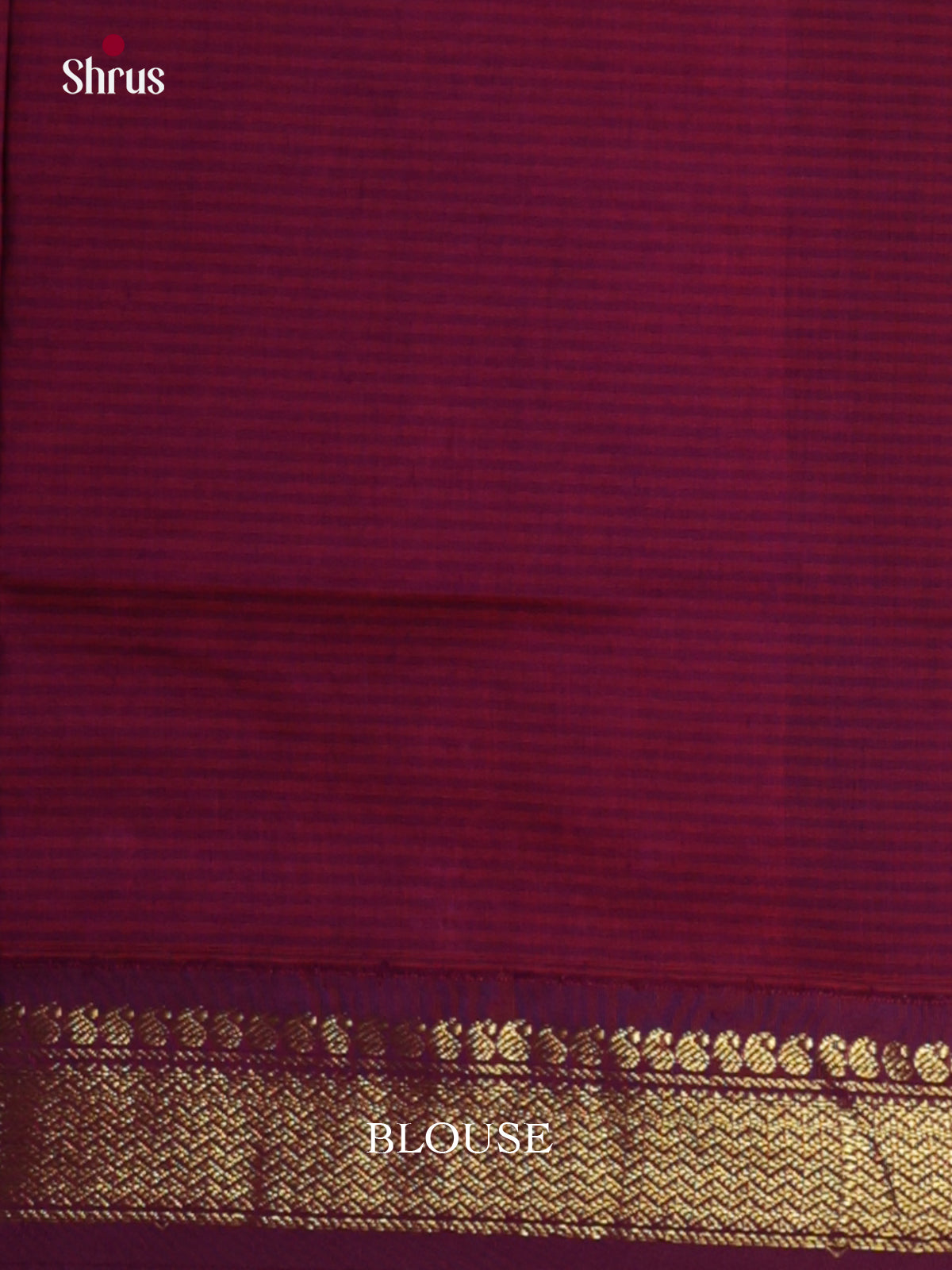 Pink & Maroon - Kalyani Cotton Saree