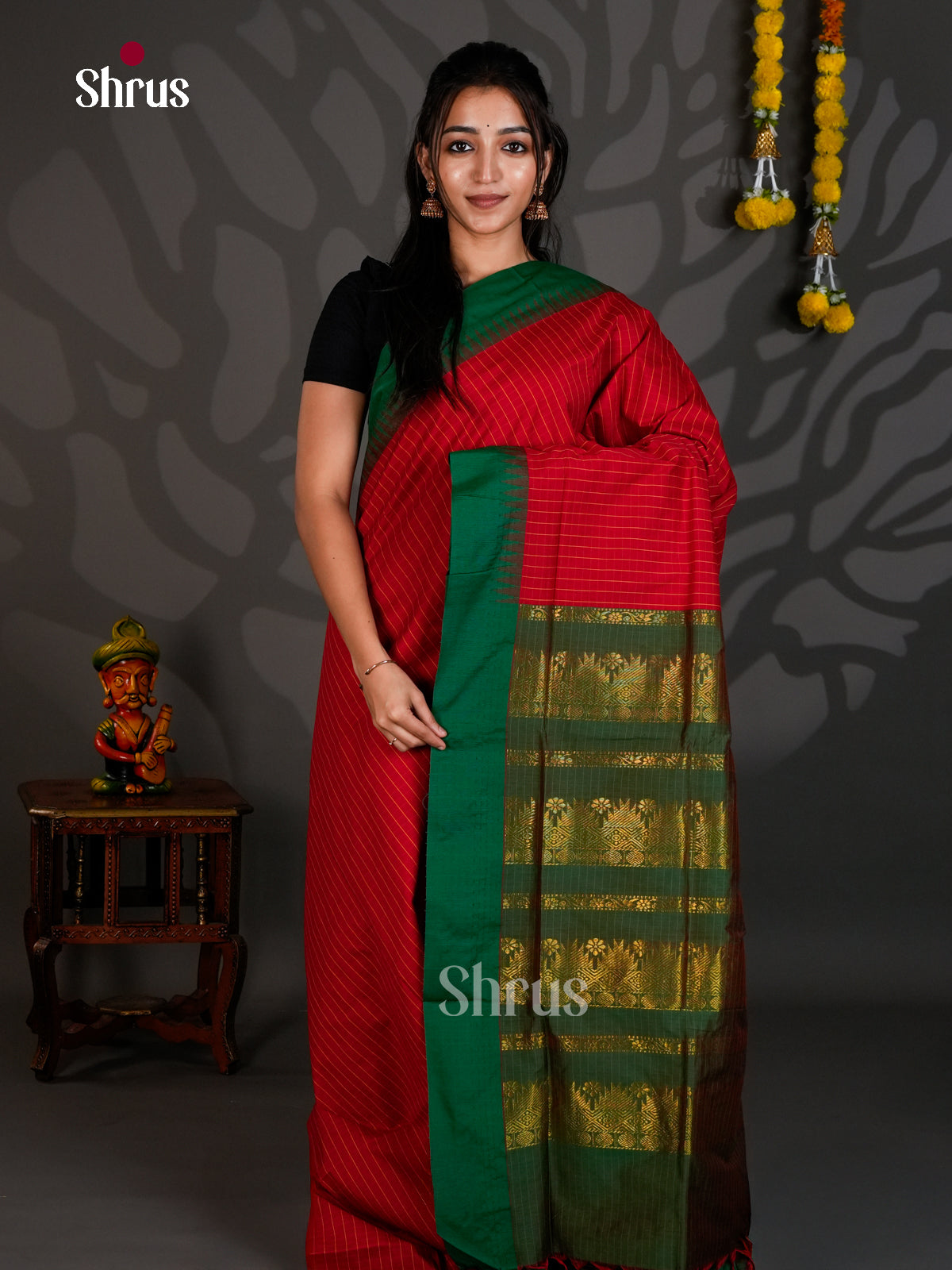 DLS26058 - Kalyani Cotton Saree - Shop on Shrus.com