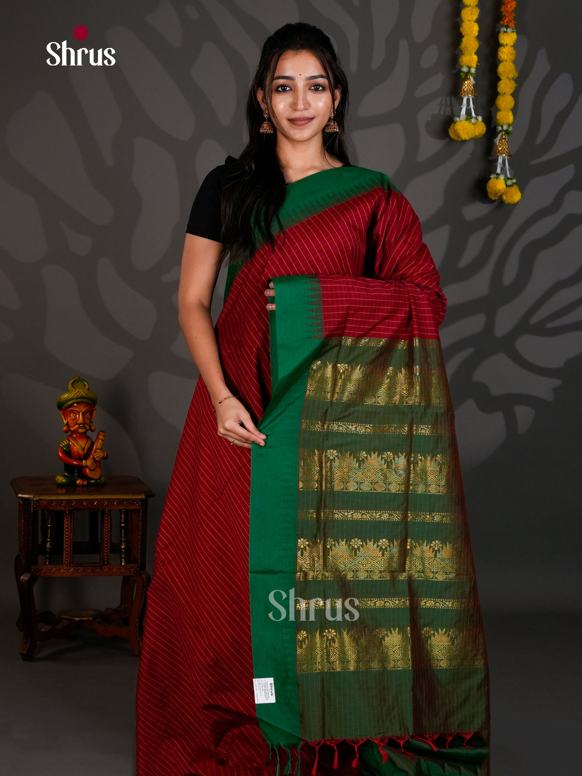 DLS26062 - Kalyani Cotton Saree - Shop on Shrus.com