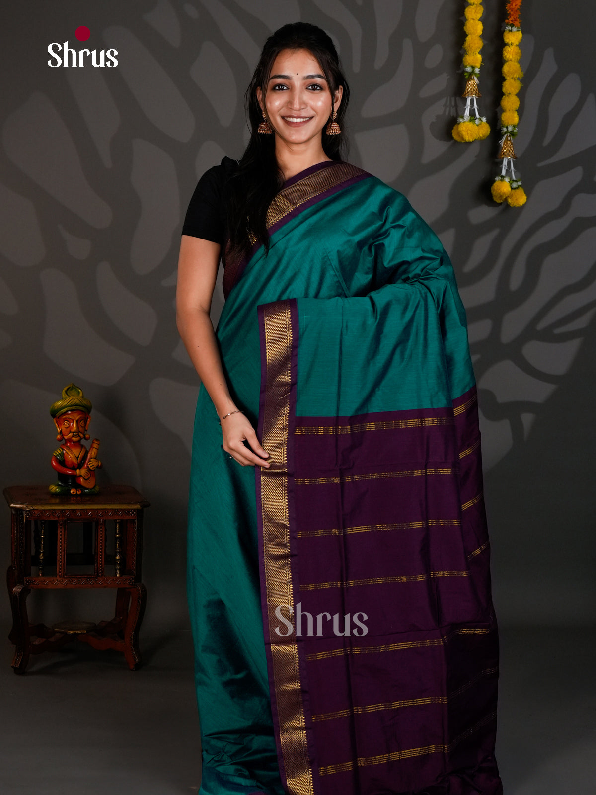 DLS26072 - Kalyani Cotton Saree - Shop on Shrus.com