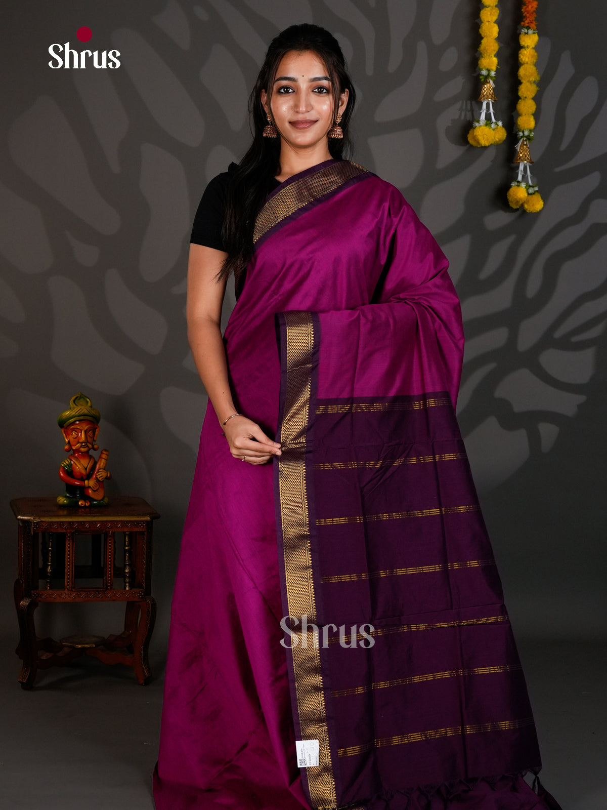 DLS26078 - Kalyani Cotton Saree - Shop on Shrus.com