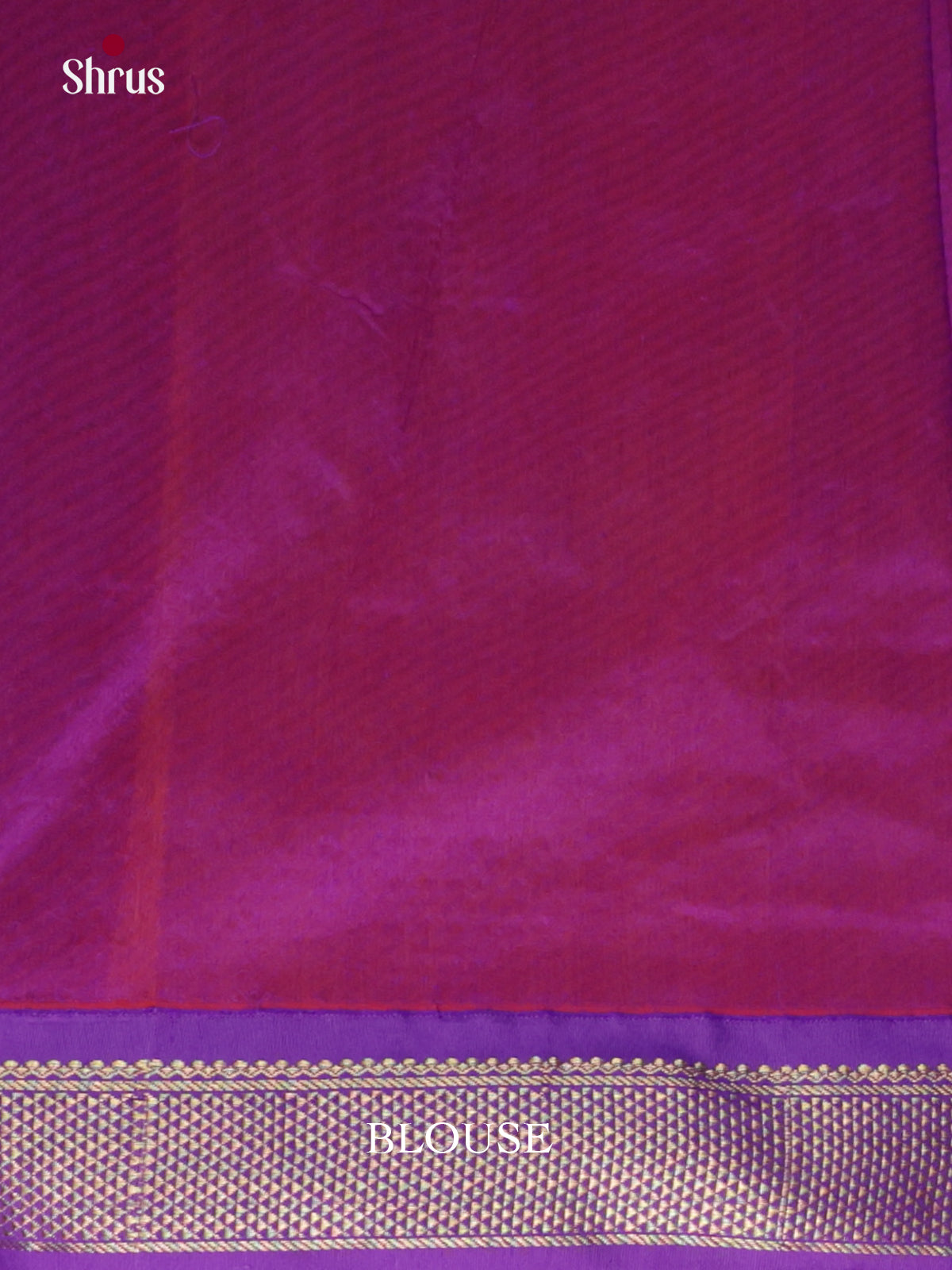 Yellow & Purple - Kalyani Cotton Saree - Shop on Shrus.com
