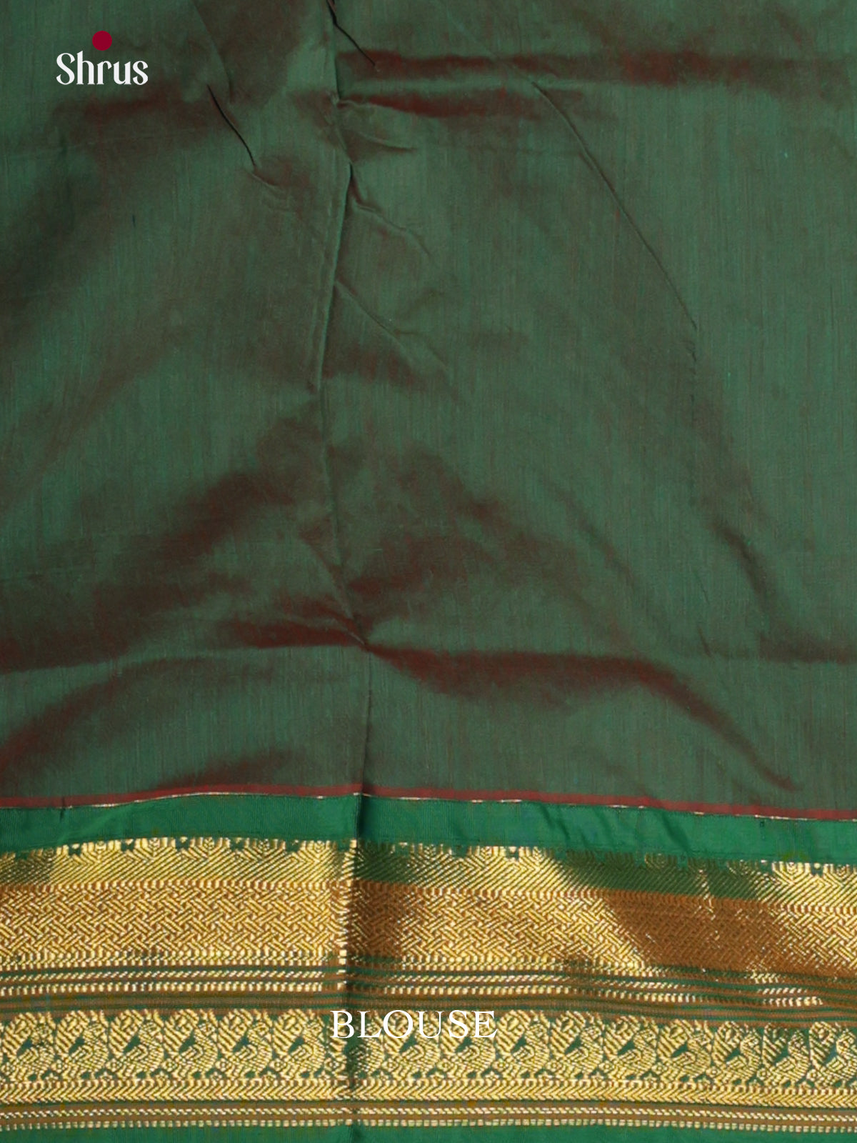 Red & Green - Kalyani Cotton Saree - Shop on Shrus.com