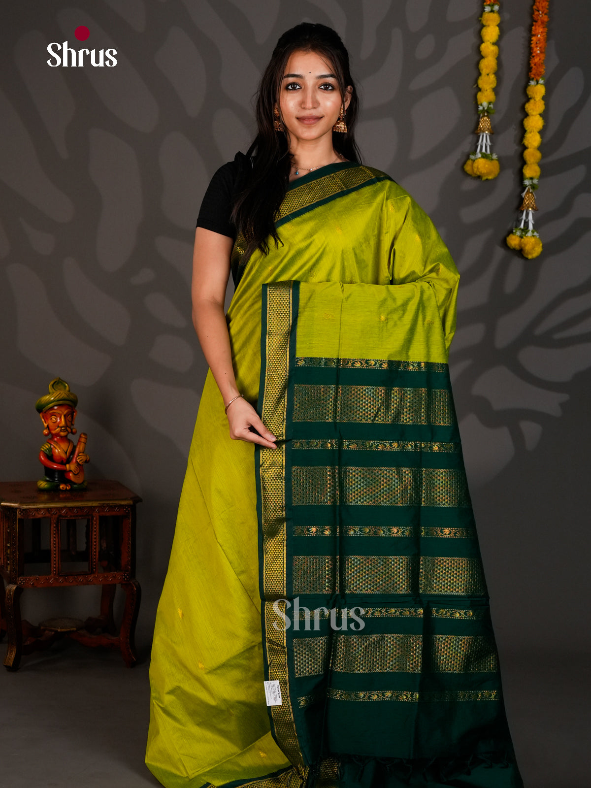 DLS26125 - Kalyani Cotton Saree - Shop on Shrus.com