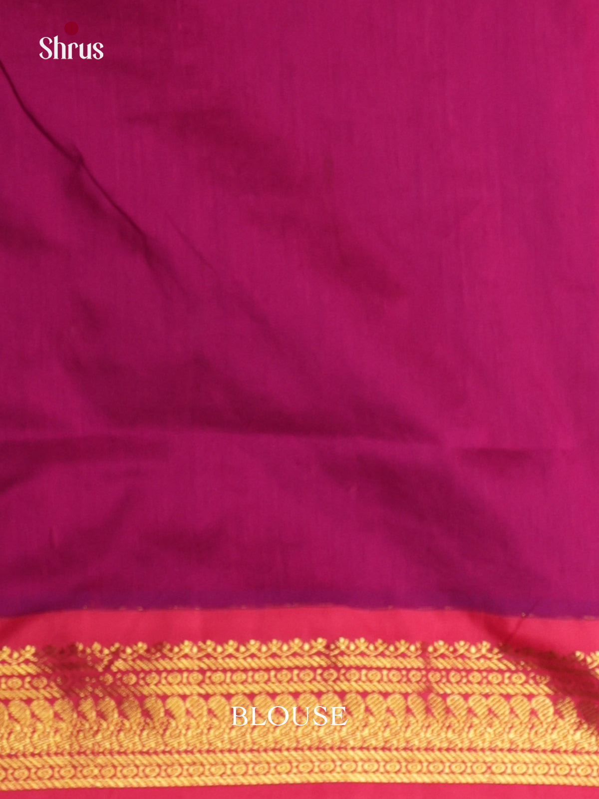 Peacock Green & Majenta - Kalyani Cotton Saree - Shop on Shrus.com