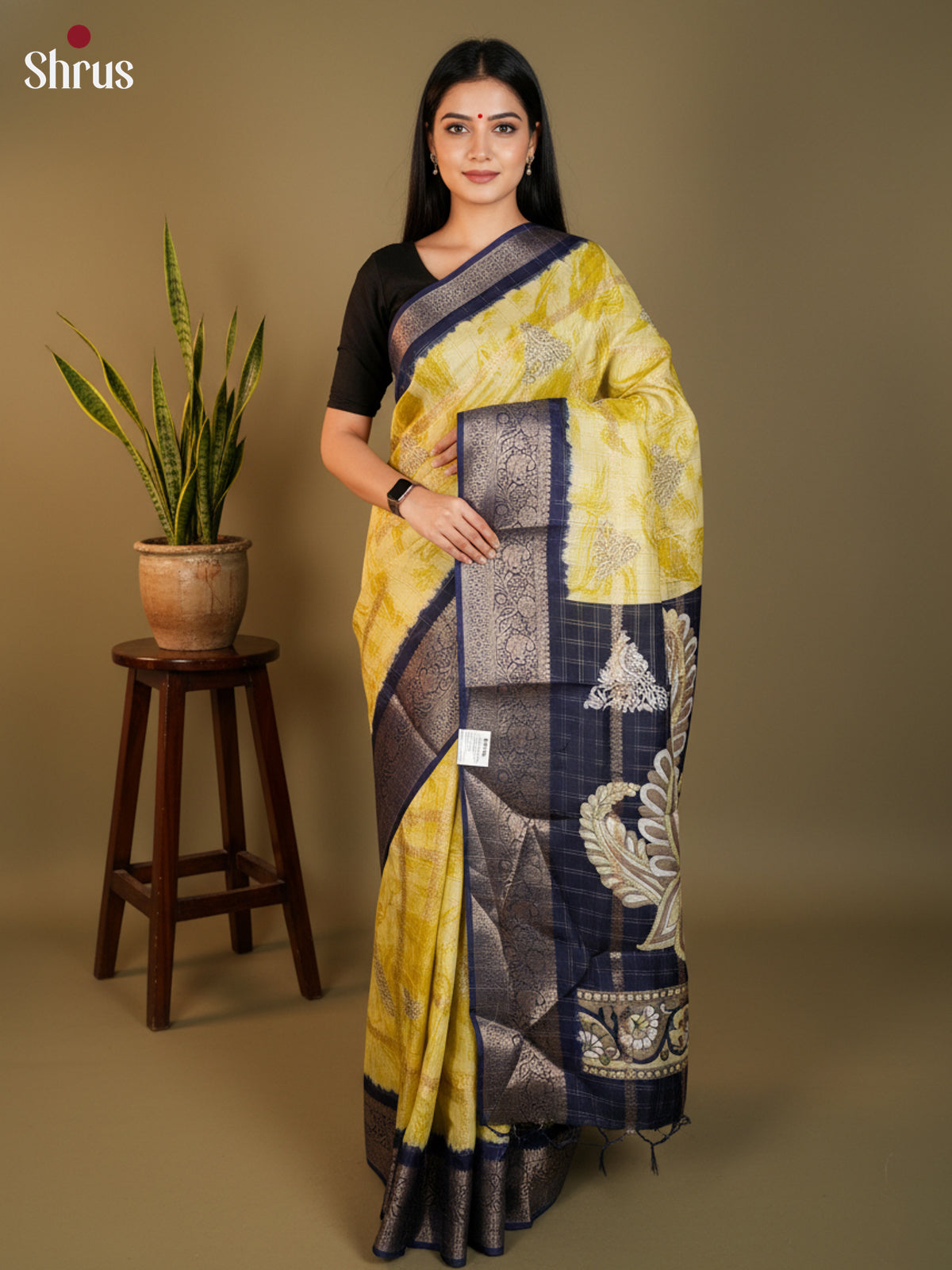 DLS27008 - Semi Crepe Saree